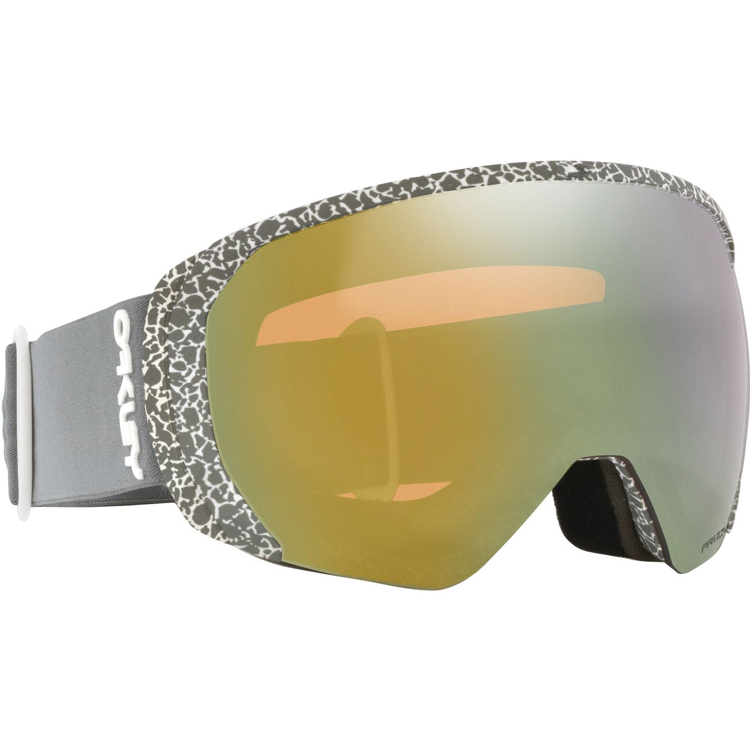 Oakley Flight Path L Snow Goggles 2023 Grey Terrain Prizm Sage Gold Iridium Lens