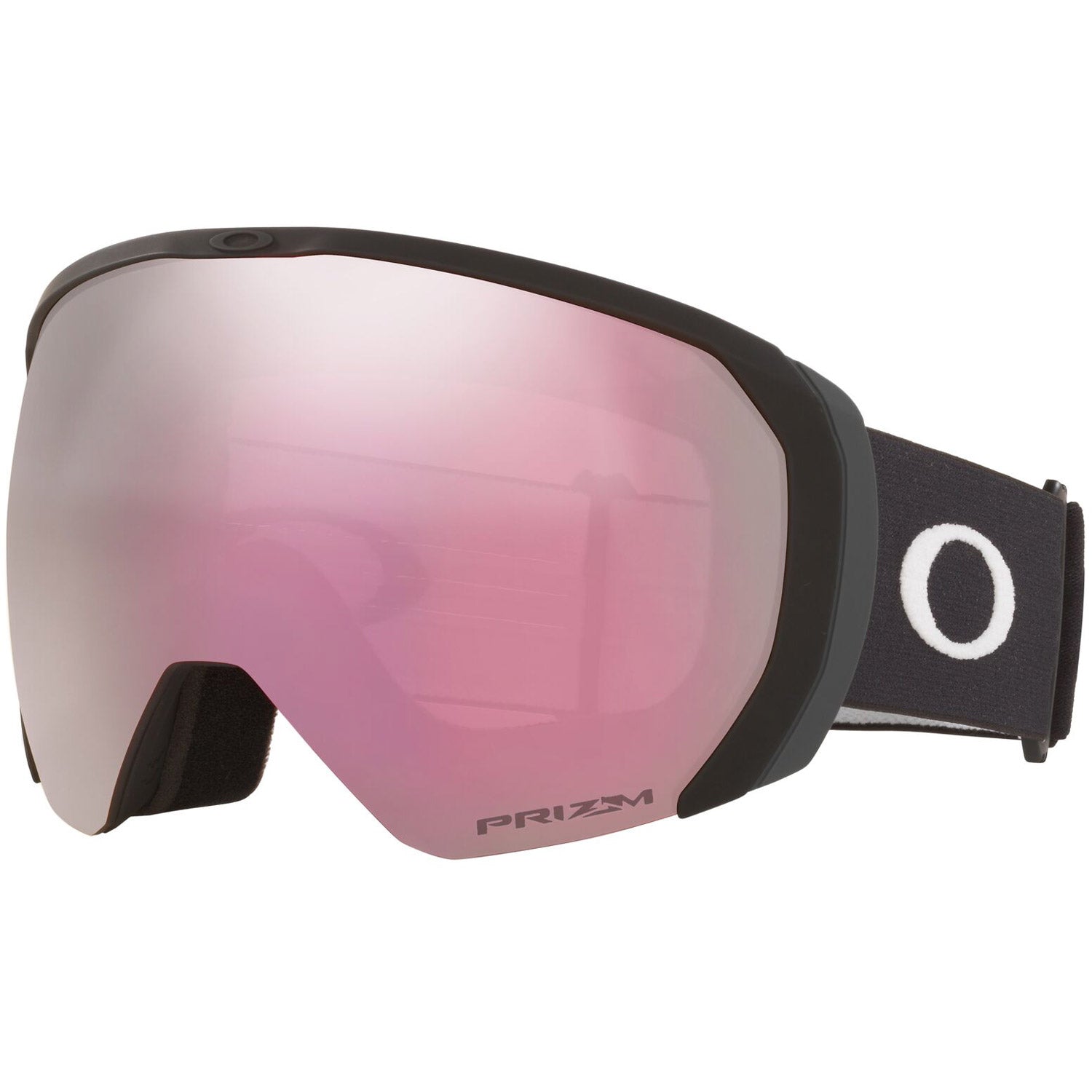 Oakley Flight Path L Snow Goggles 2023 Matte Black Prizm Hi Pink Iridium Lens