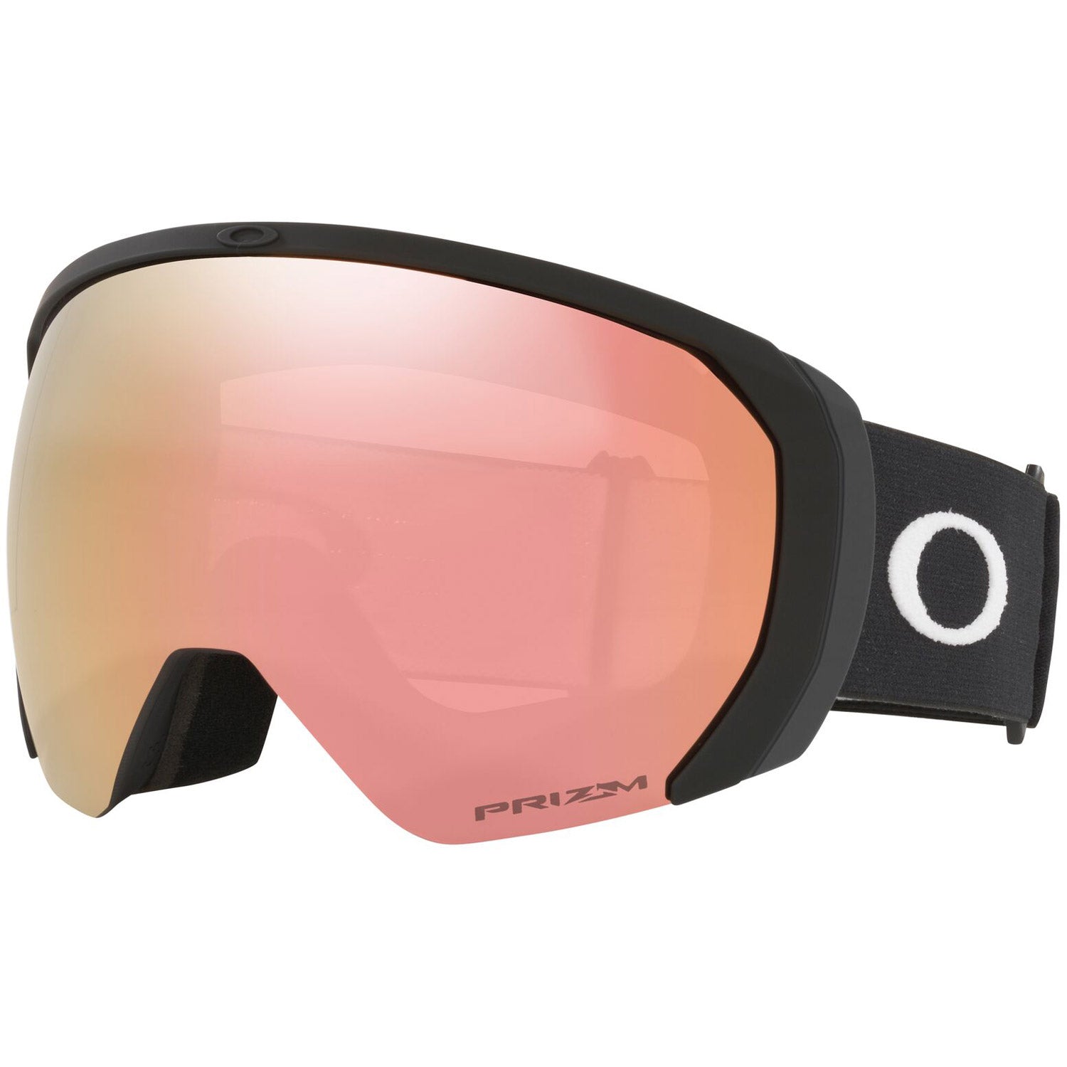 Oakley Flight Path L Snow Goggles 2023 Matte Black Prizm Rose Gold Iridium Lens