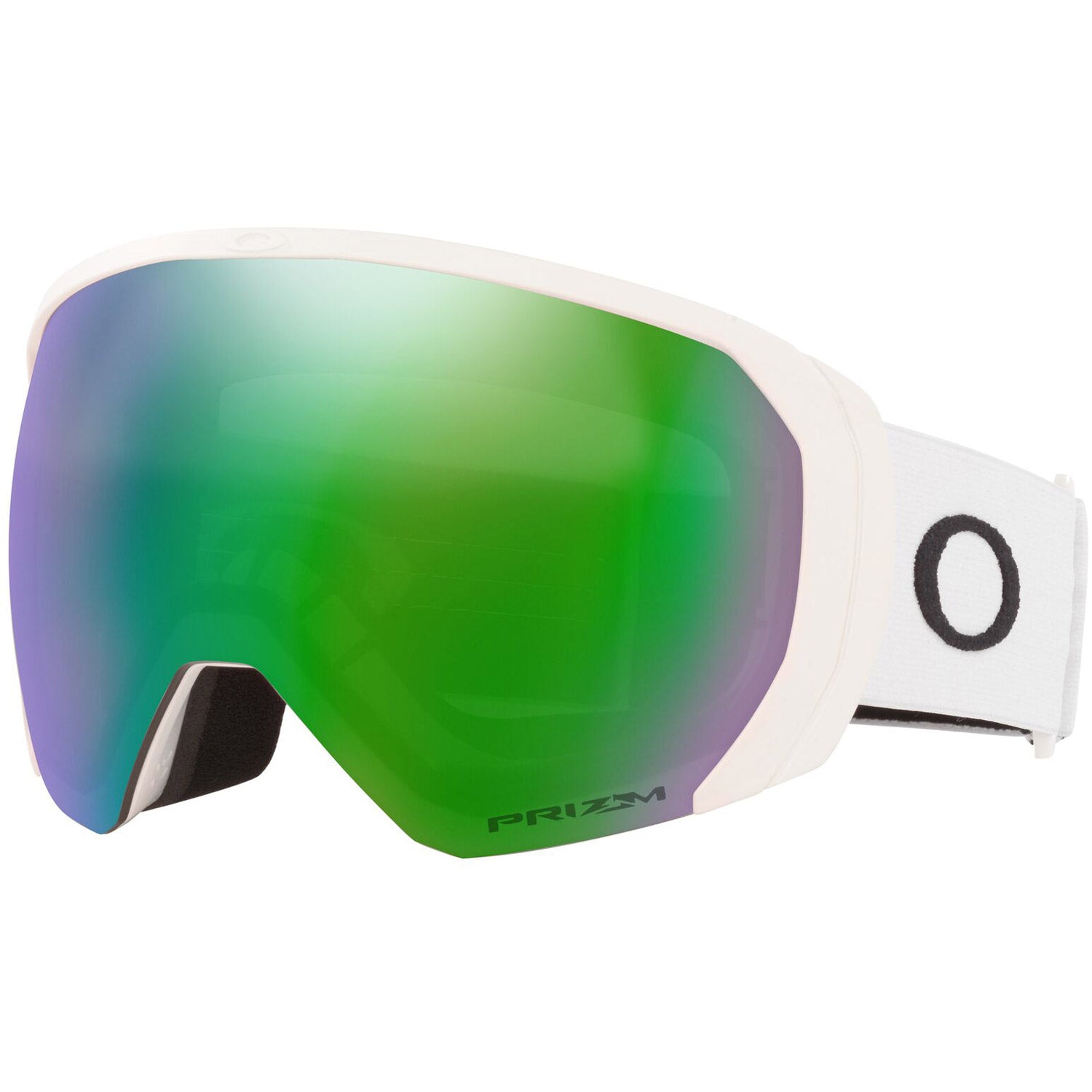 Oakley Flight Path L Snow Goggles 2023 Matte White Prizm Jade Iridium Lens