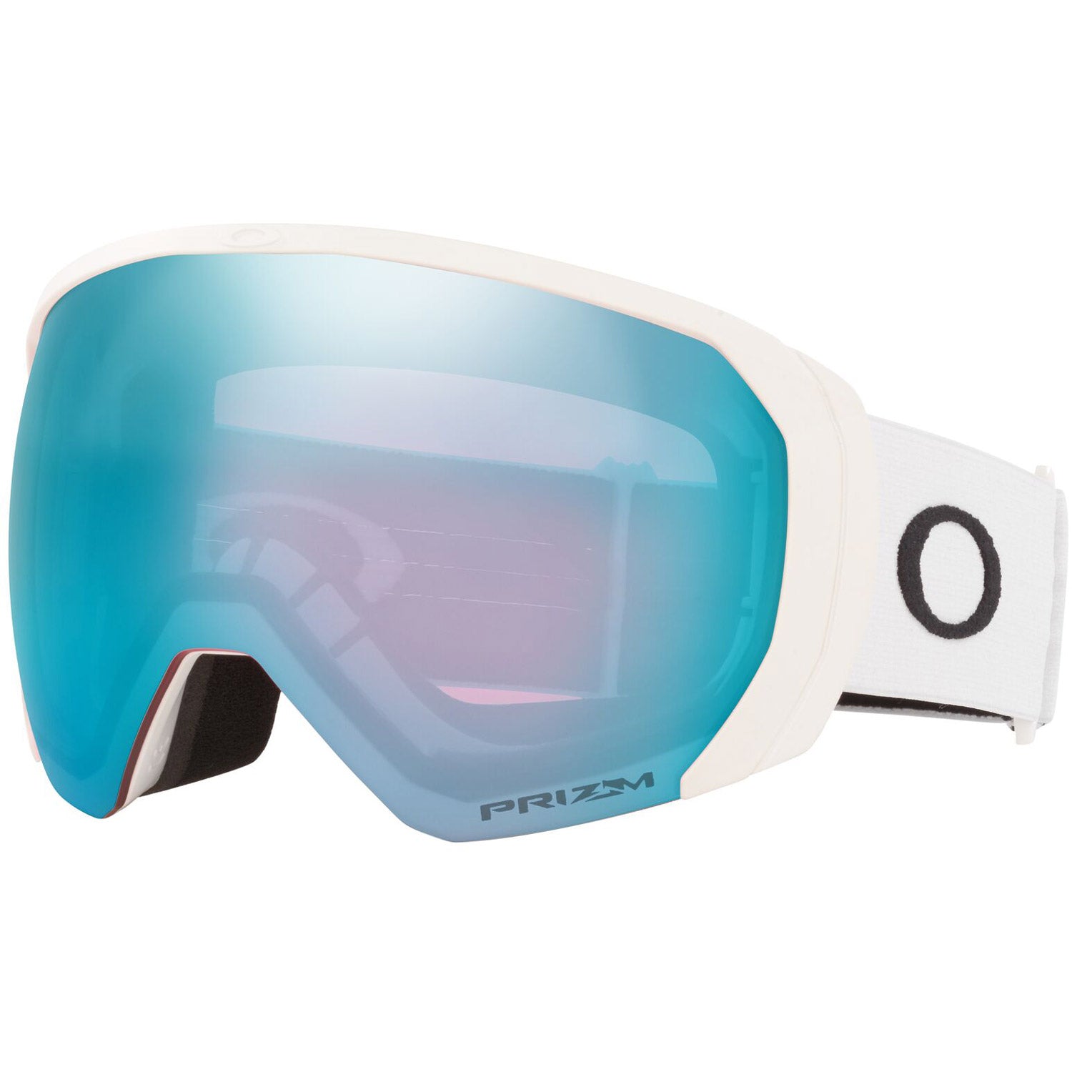 Oakley Flight Path L Snow Goggles 2023 Matte White Prizm Sapphire Iridium Lens