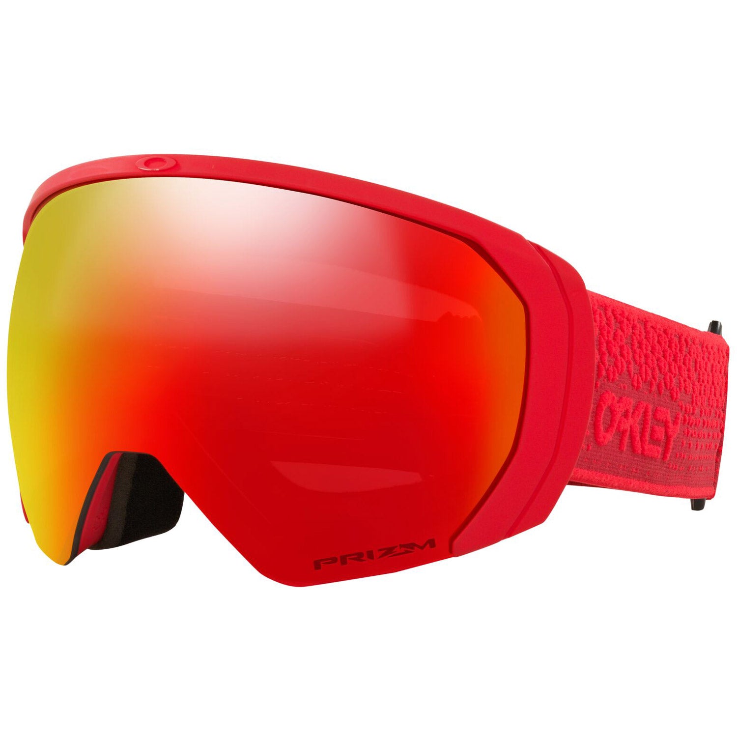 Oakley Flight Path L Snow Goggles 2023 Red Ember Prizm Torch Iridium Lens