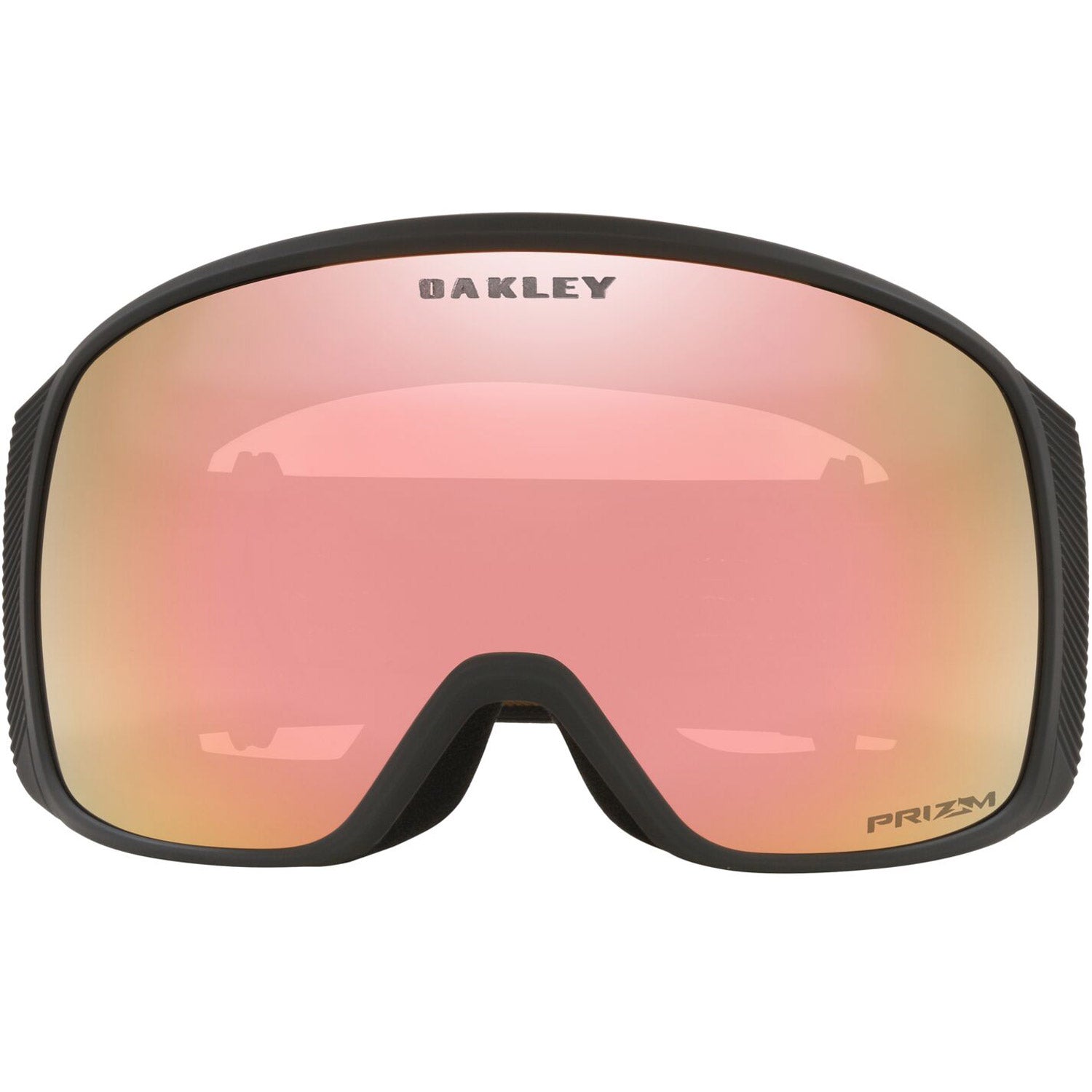 Oakley Flight Tracker L Snow Goggles 2023 Brown Habitat Prizm Rose Gold Iridium Lens