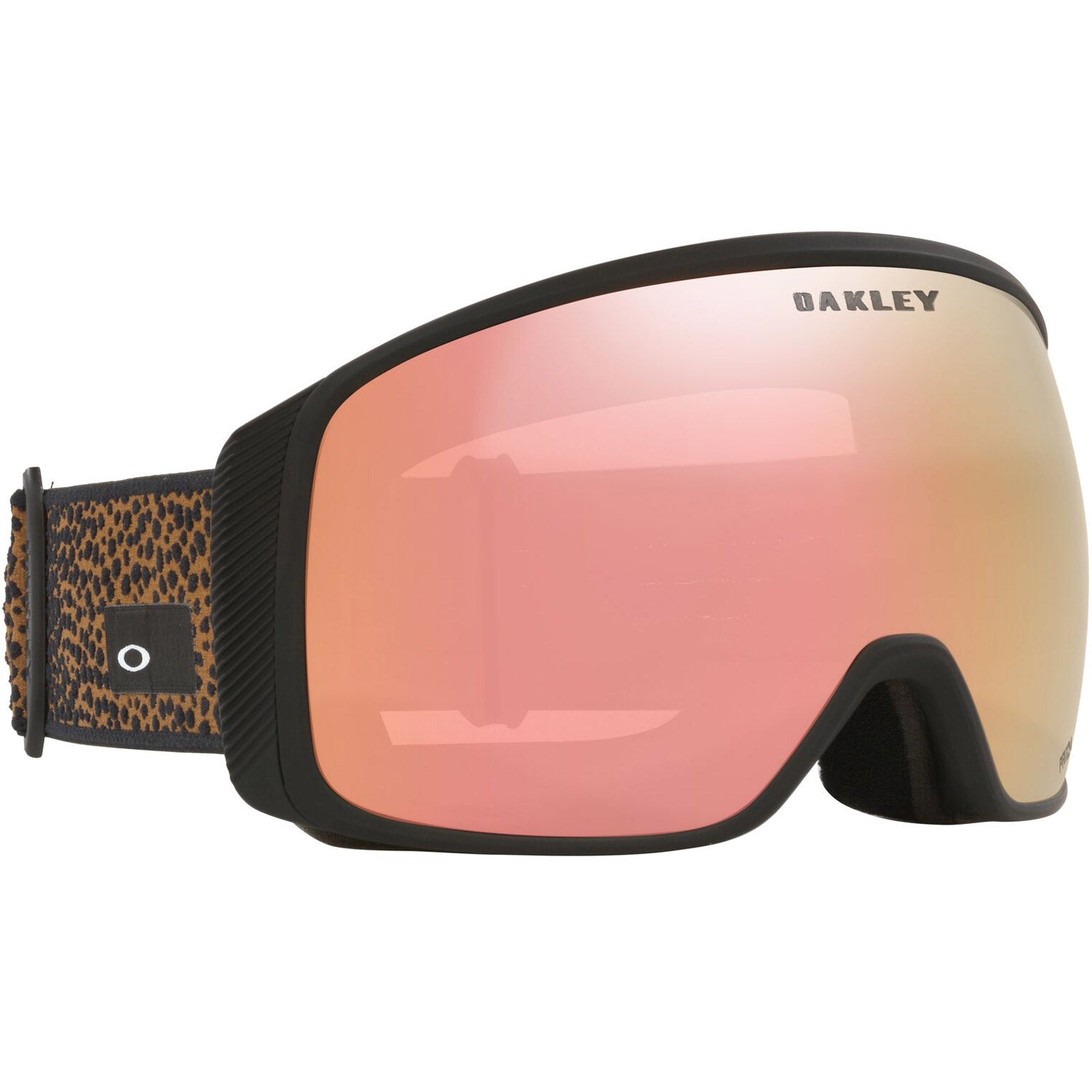 Oakley Flight Tracker L Snow Goggles 2023 Brown Habitat Prizm Rose Gold Iridium Lens