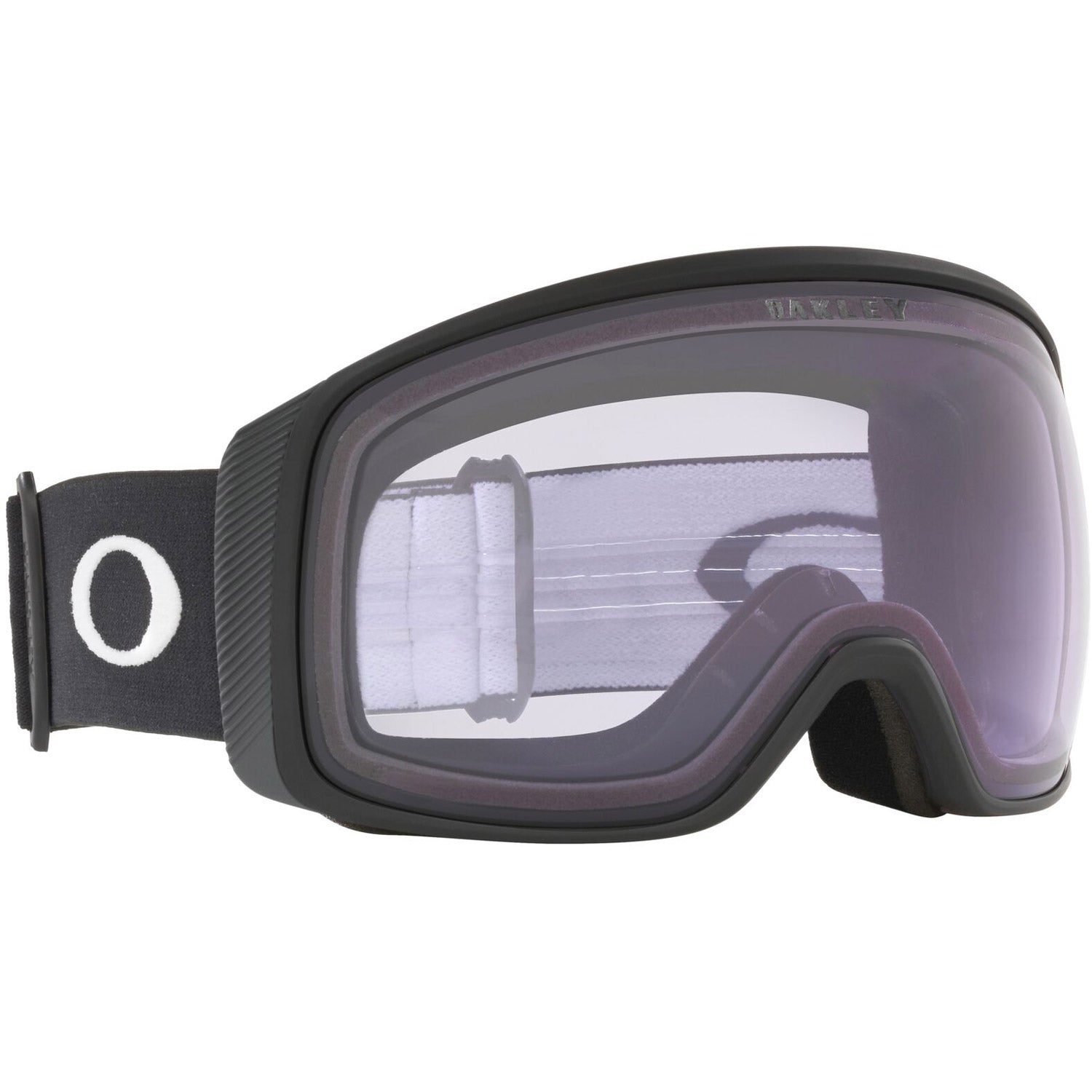 Oakley Flight Tracker L Snow Goggles 2023 Matte Black Prizm Clear Lens