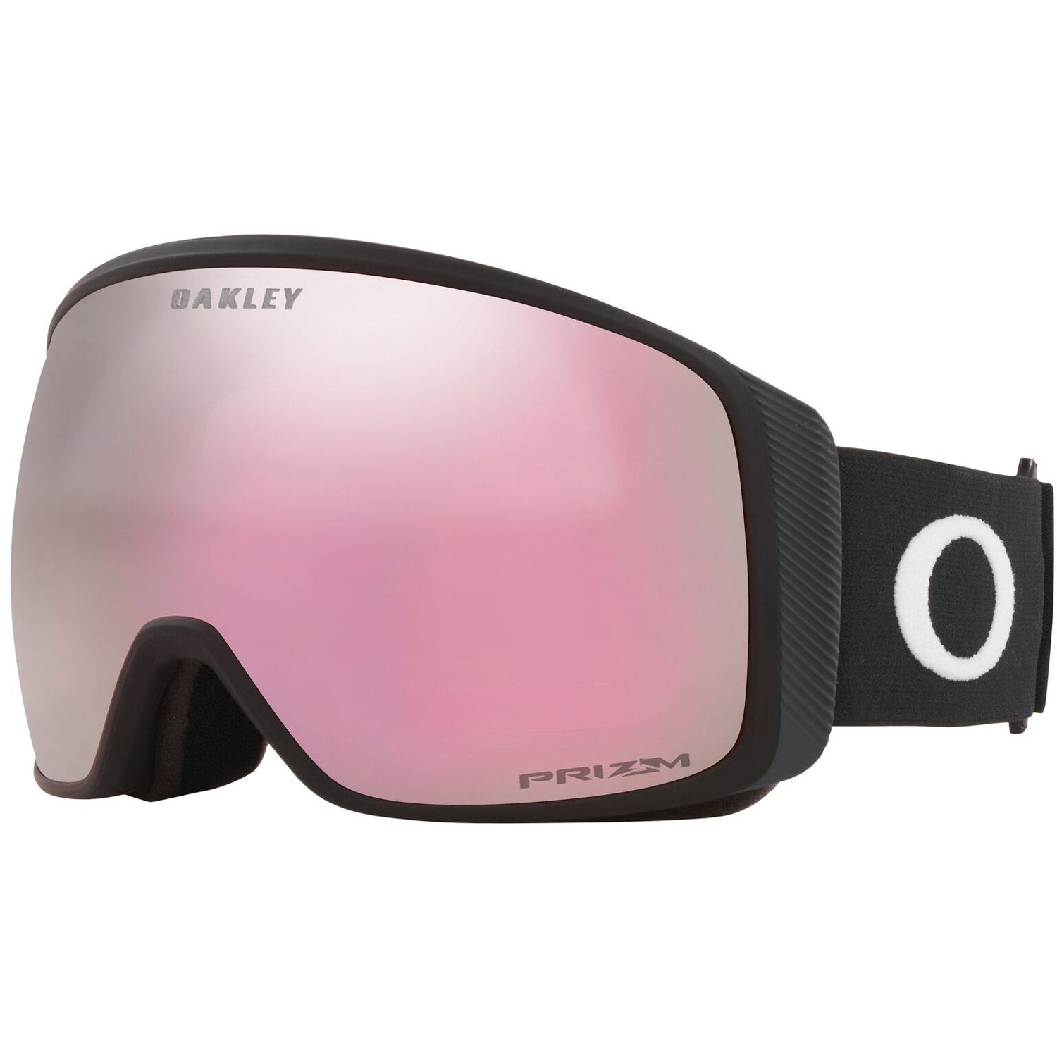 Oakley Flight Tracker L Snow Goggles 2023 Matte Black Prizm Hi Pink Iridium Lens