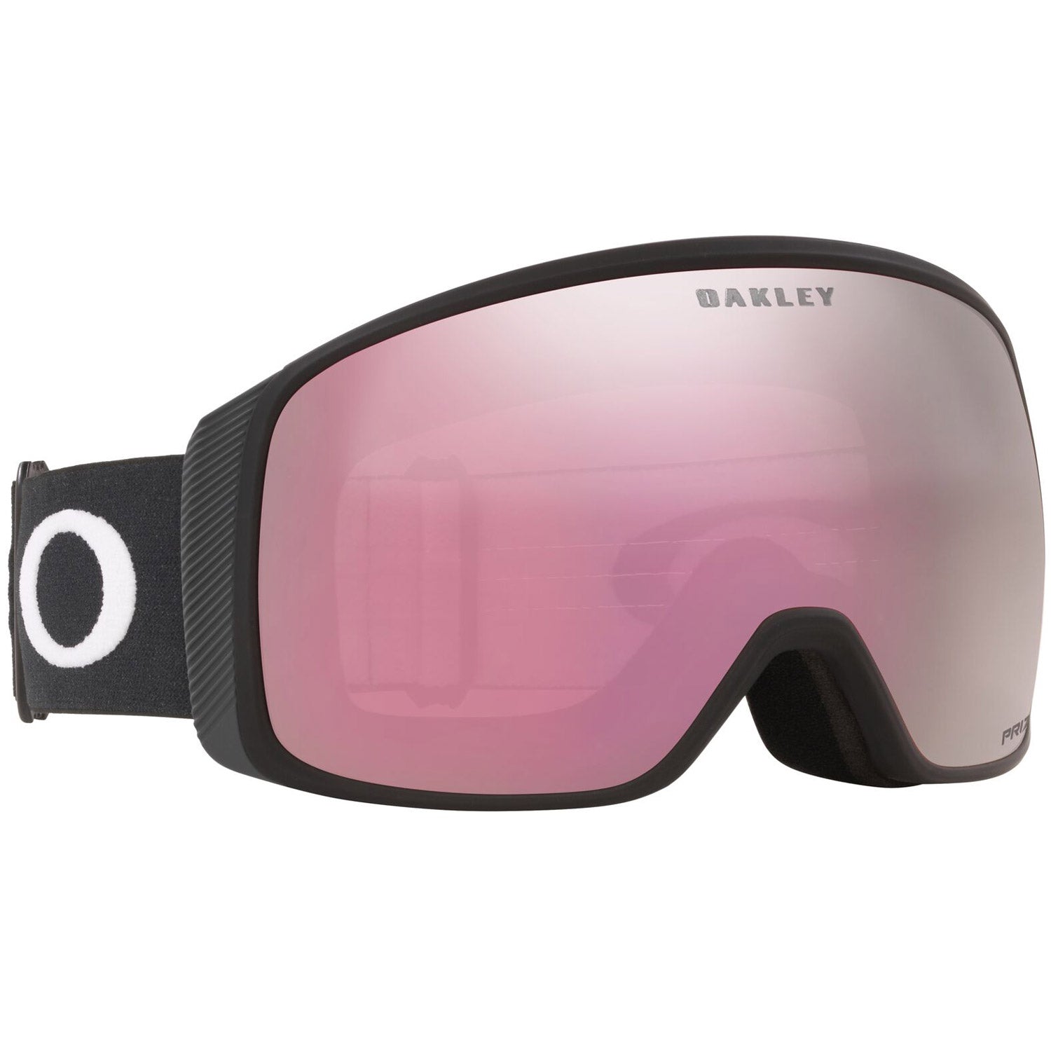 Oakley Flight Tracker L Snow Goggles 2023 Matte Black Prizm Hi Pink Iridium Lens