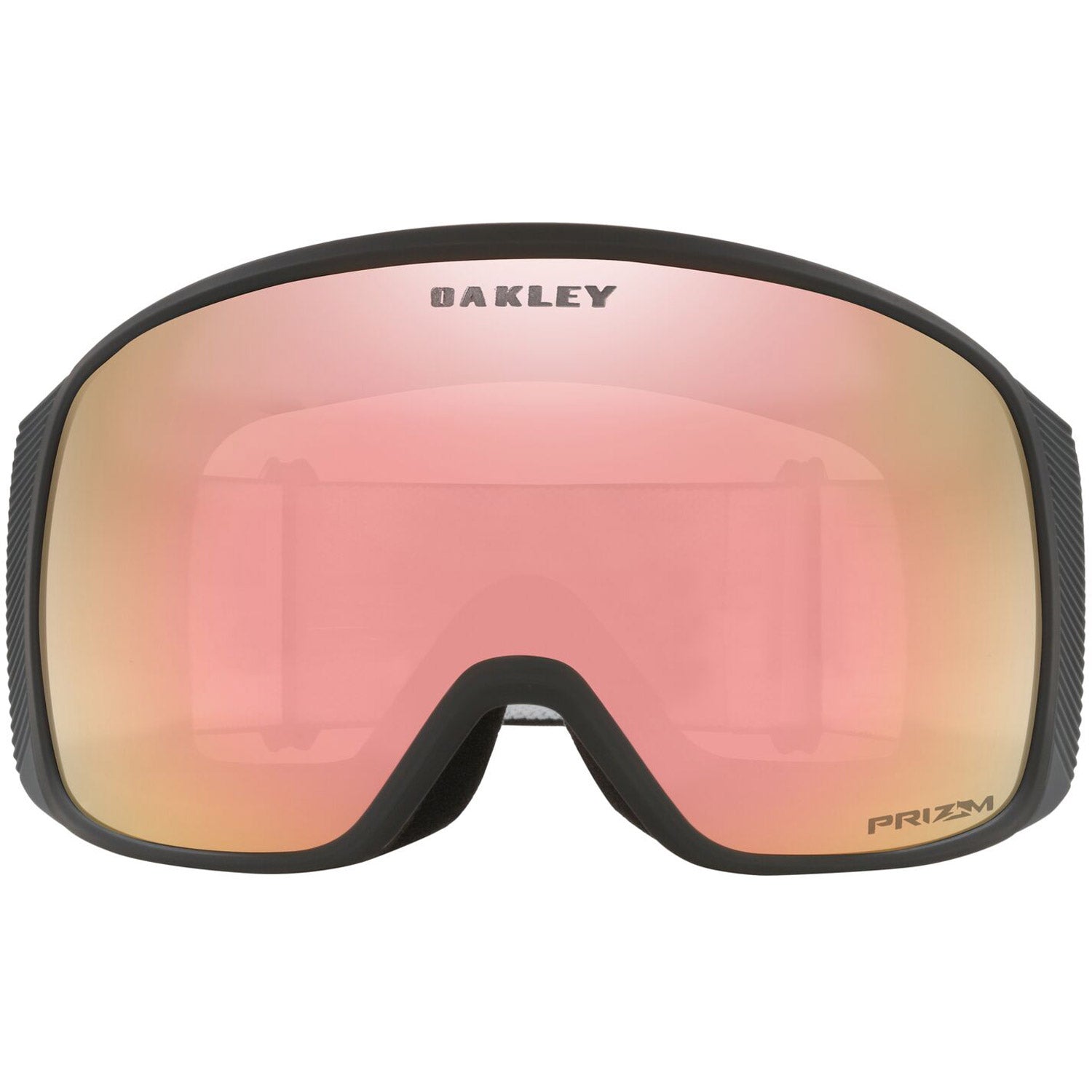 Oakley Flight Tracker L Snow Goggles 2023 Matte Black Prizm Rose Gold Iridium Lens