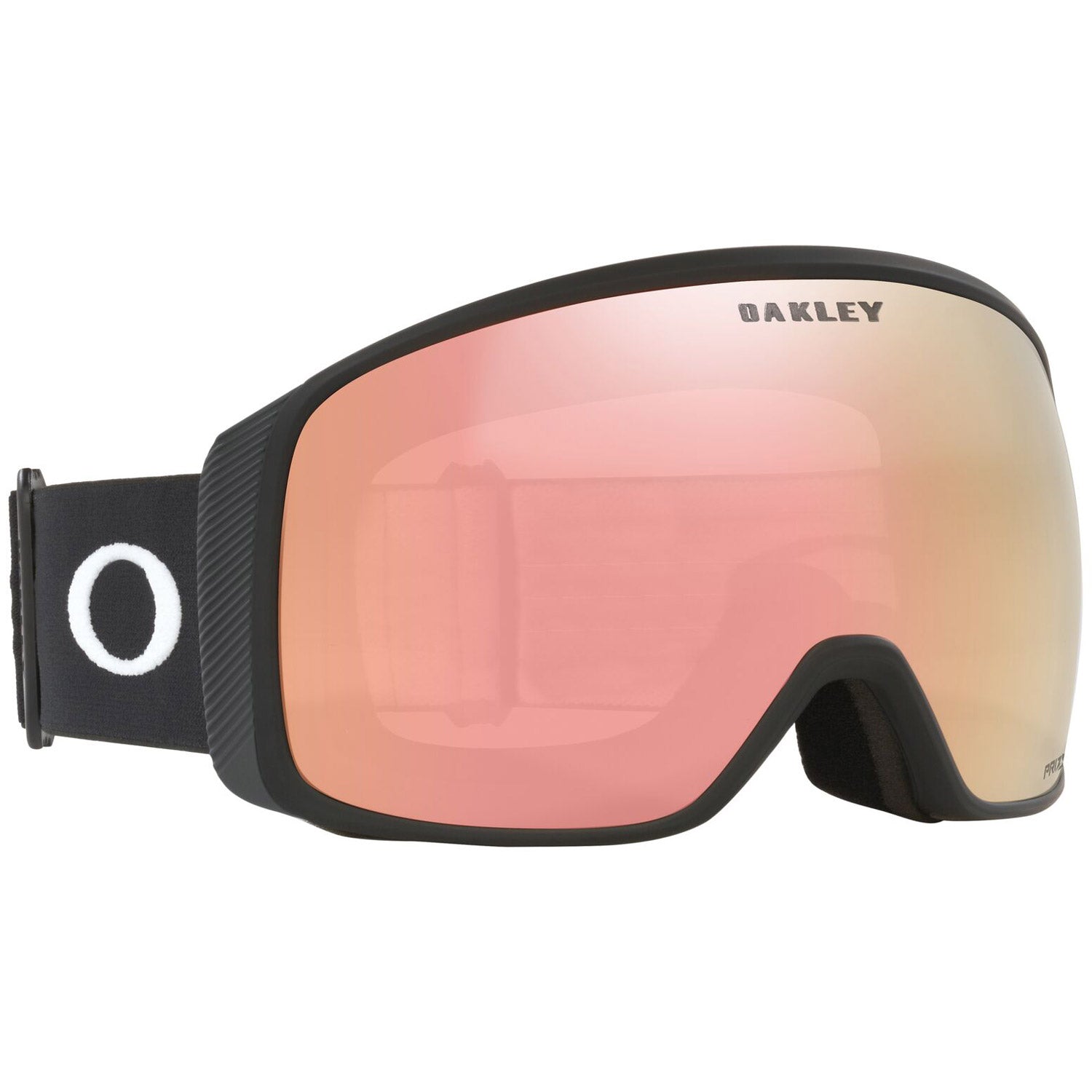 Oakley Flight Tracker L Snow Goggles 2023 Matte Black Prizm Rose Gold Iridium Lens