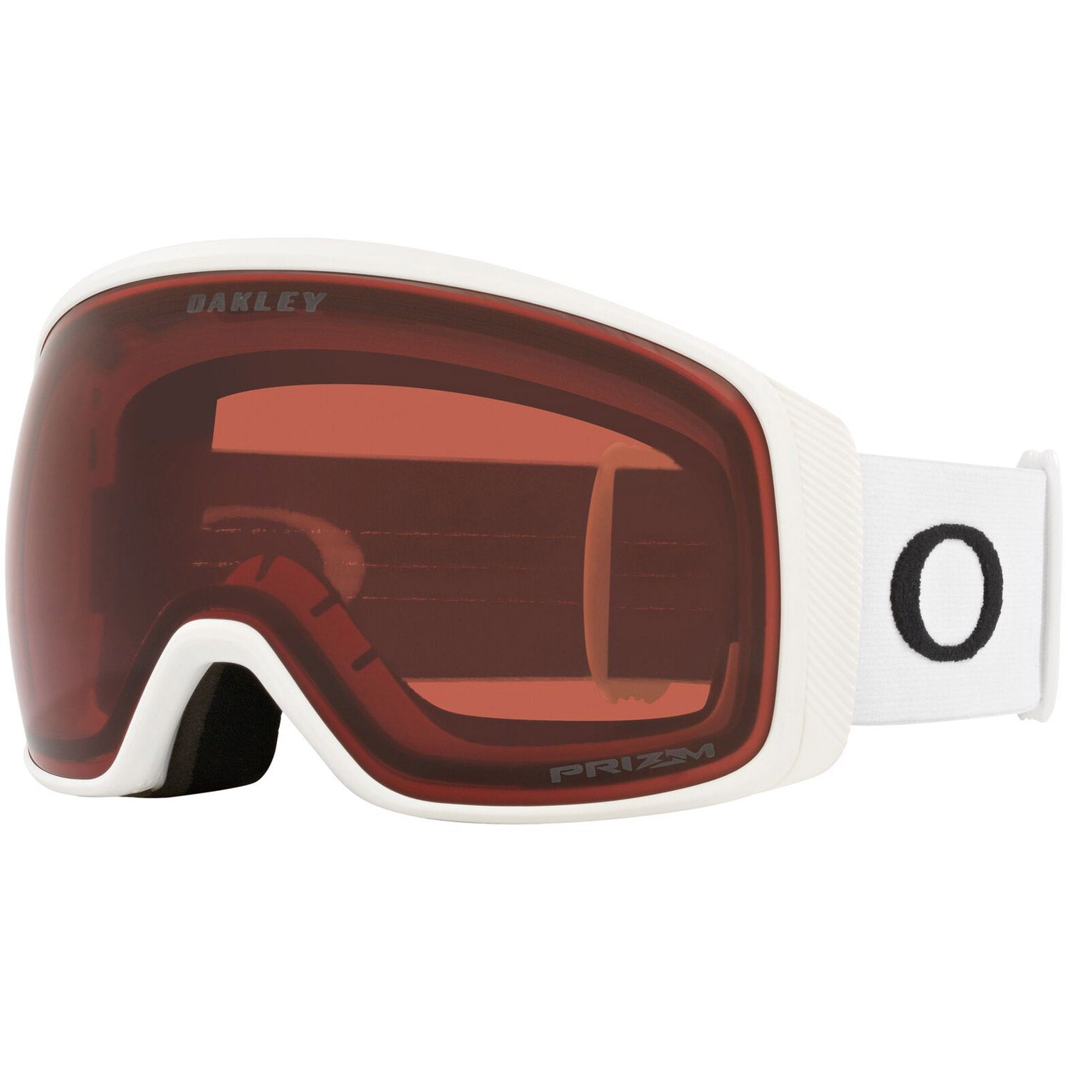 Oakley Flight Tracker L Snow Goggles 2023 Matte White Prizm Garnet Lens