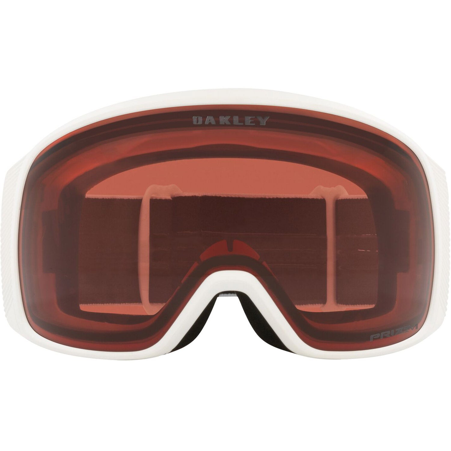 Oakley Flight Tracker L Snow Goggles 2023 Matte White Prizm Garnet Lens