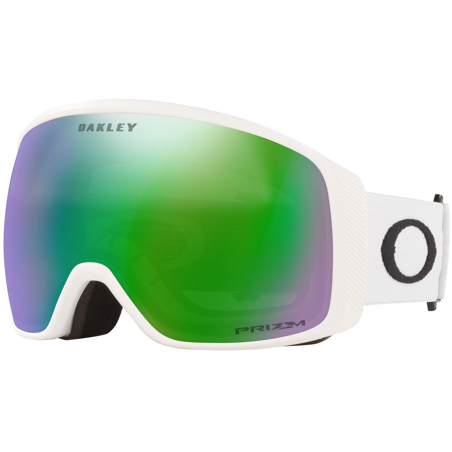 Oakley Flight Tracker L Snow Goggles 2023 Matte White Prizm Jade Iridium Lens