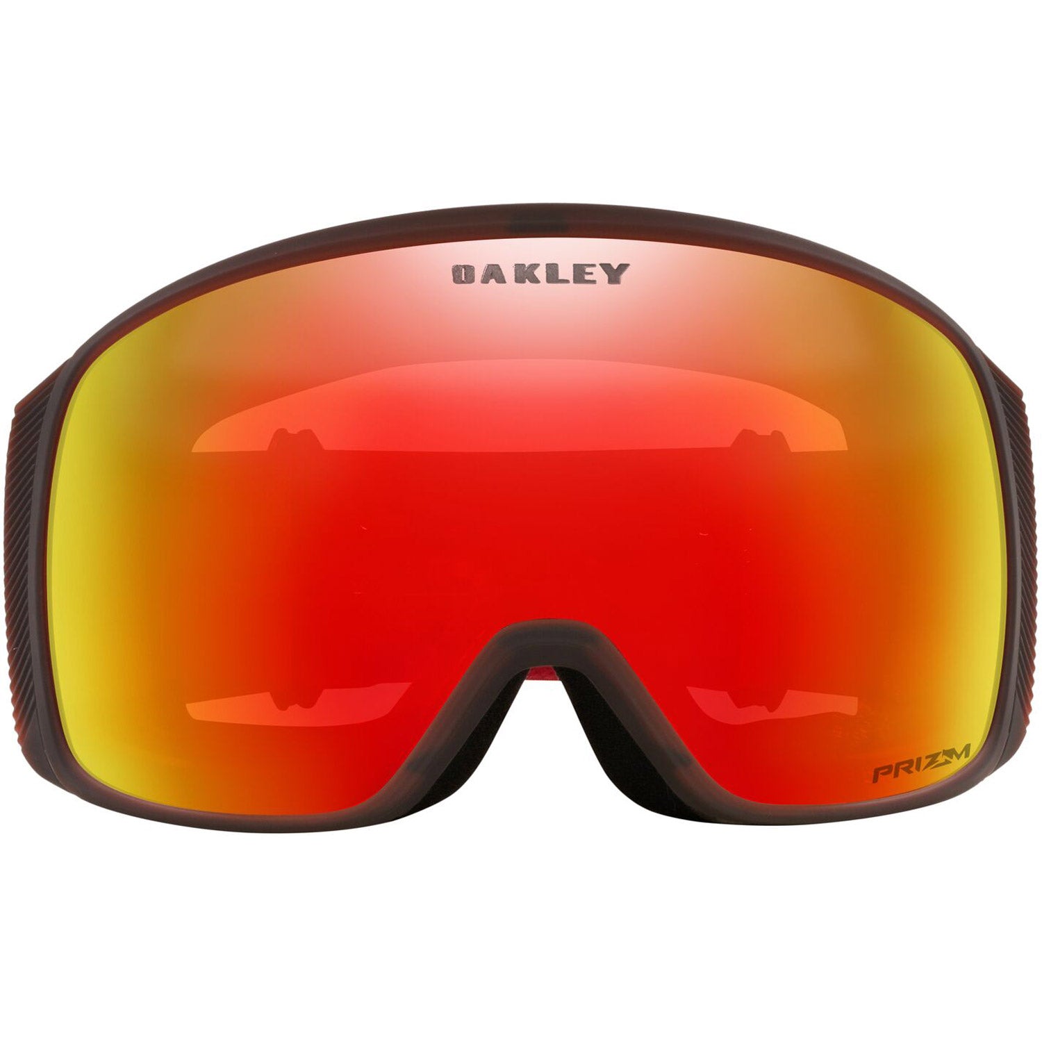 Oakley Flight Tracker L Snow Goggles 2023 Red Aura Prizm Torch Iridium Lens