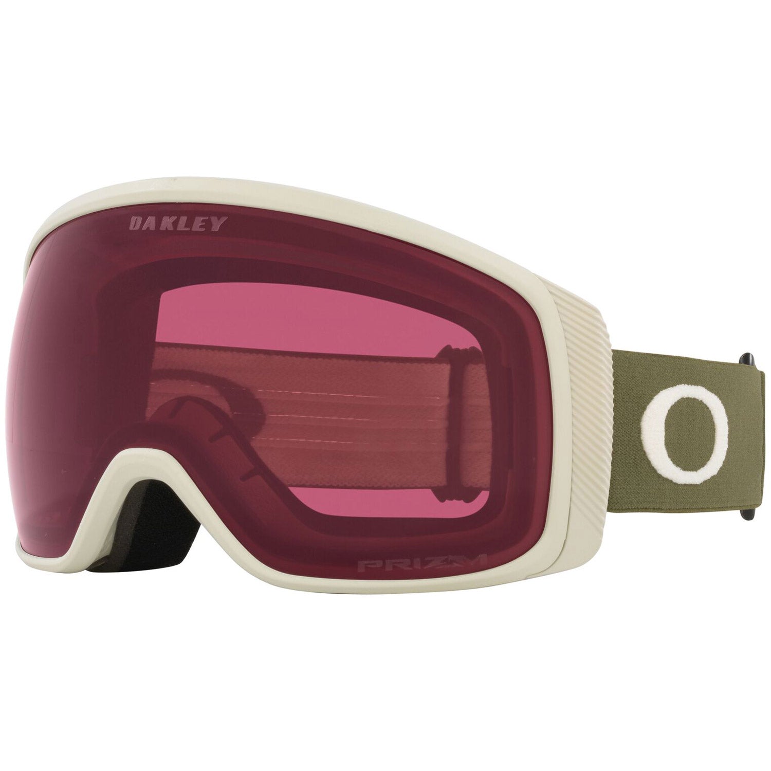 Oakley Flight Tracker M Snow Goggles 2023 Dark Brush Prizm Dark Grey Iridium Lens 