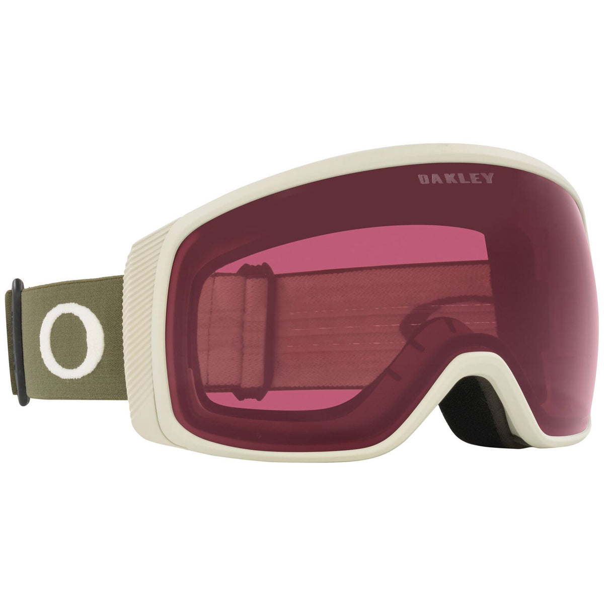 Oakley Flight Tracker M Snow Goggles 2023 Dark Brush Prizm Dark Grey Iridium Lens 