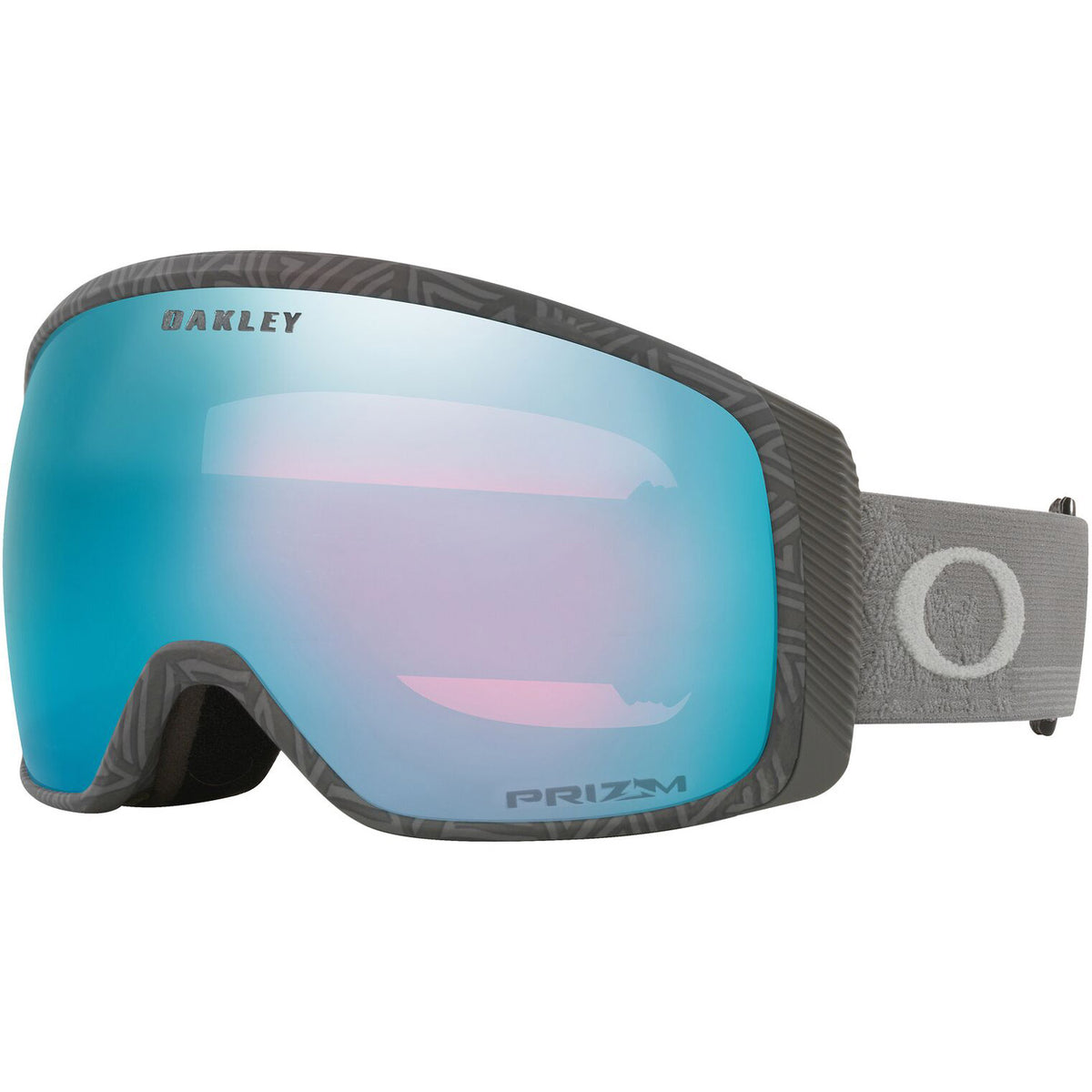 Oakley Flight Tracker M Snow Goggles 2023 Grey Cascade Prizm Sapphire Iridium Lens 