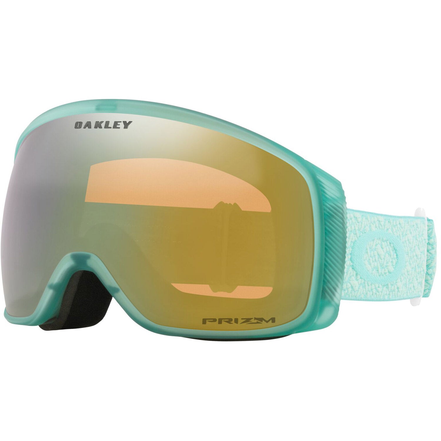Oakley Flight Tracker M Snow Goggles 2023 Jasmine Aura Prizm Sage Gold Iridium Lens 