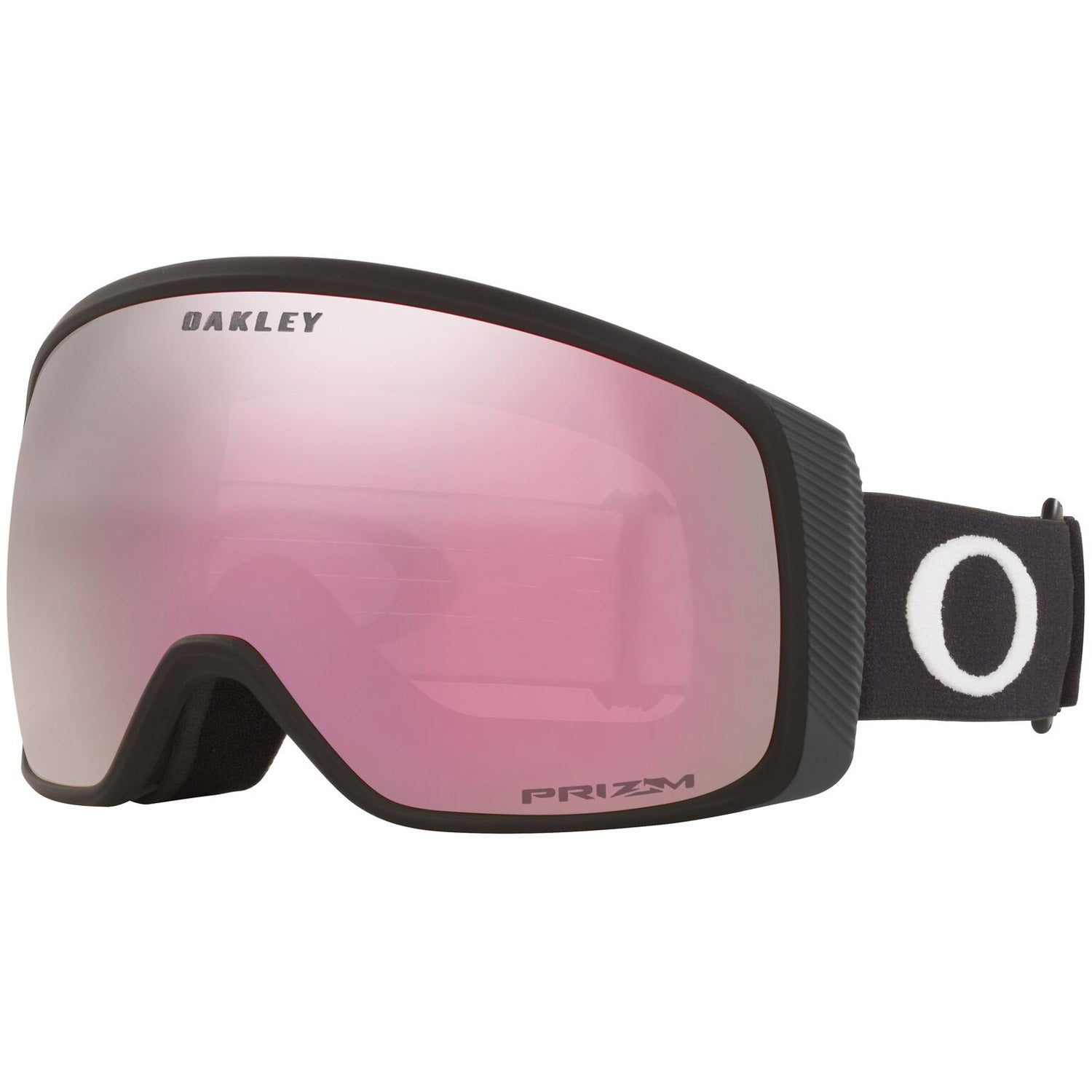Oakley Flight Tracker M Snow Goggles 2023 Matte Black Prizm Hi Pink Iridium Lens 
