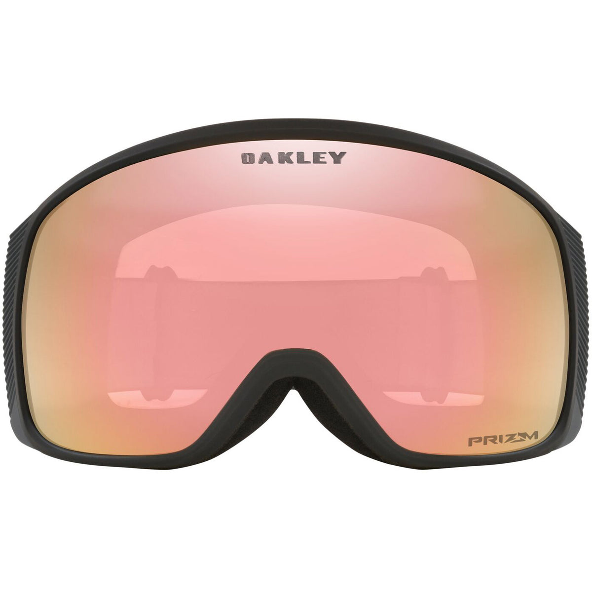 Oakley Flight Tracker M Snow Goggles 2023 Matte Black Prizm Rose Gold Iridium Lens 