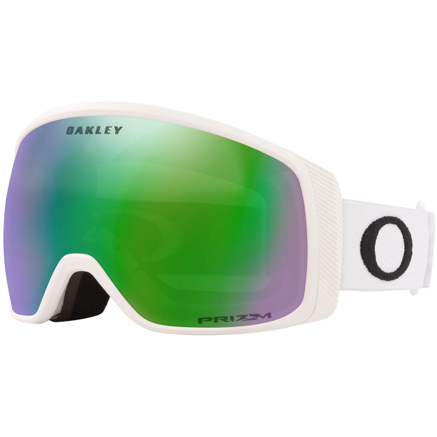 Oakley Flight Tracker M Snow Goggles 2023 Matte White Prizm Jade Iridium Lens 