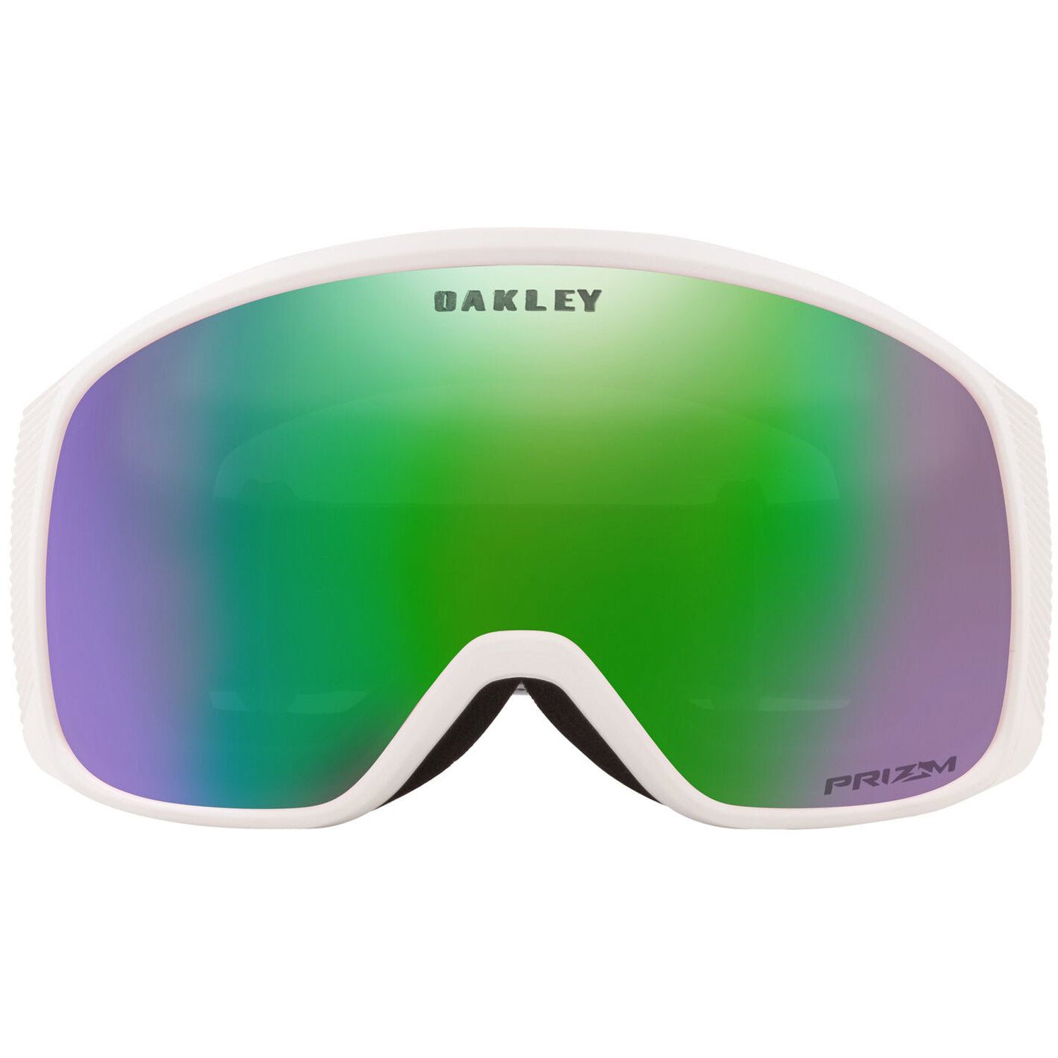 Oakley Flight Tracker M Snow Goggles 2023 Matte White Prizm Jade Iridium Lens 