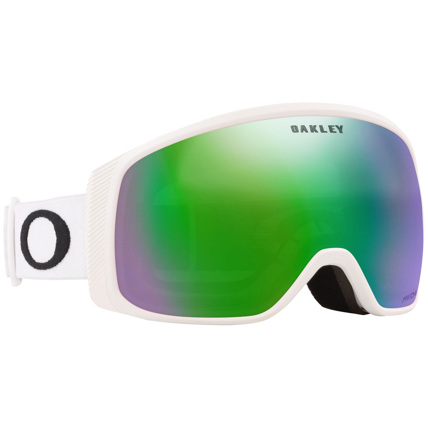 Oakley Flight Tracker M Snow Goggles 2023 Matte White Prizm Jade Iridium Lens 