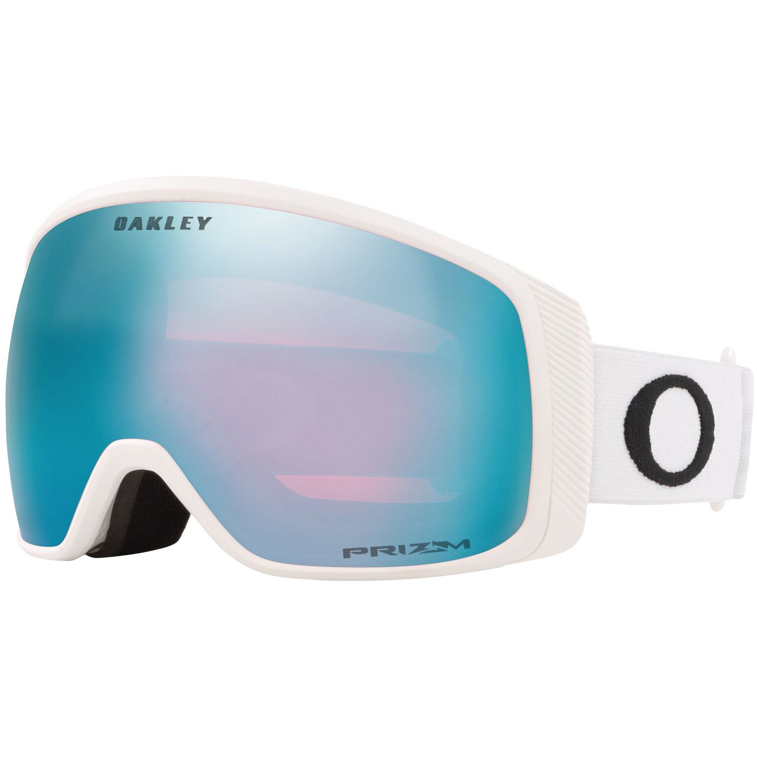 Oakley Flight Tracker M Snow Goggles 2023 Matte White Prizm Sapphire Iridium Lens 