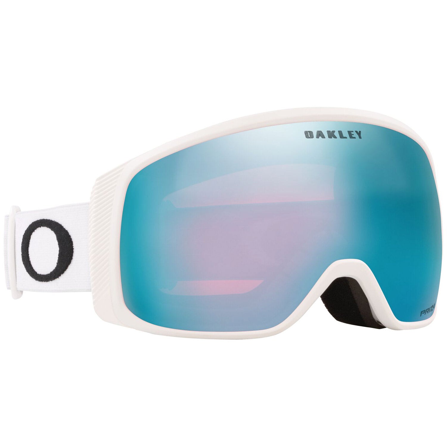 Oakley Flight Tracker M Snow Goggles 2023 Matte White Prizm Sapphire Iridium Lens 