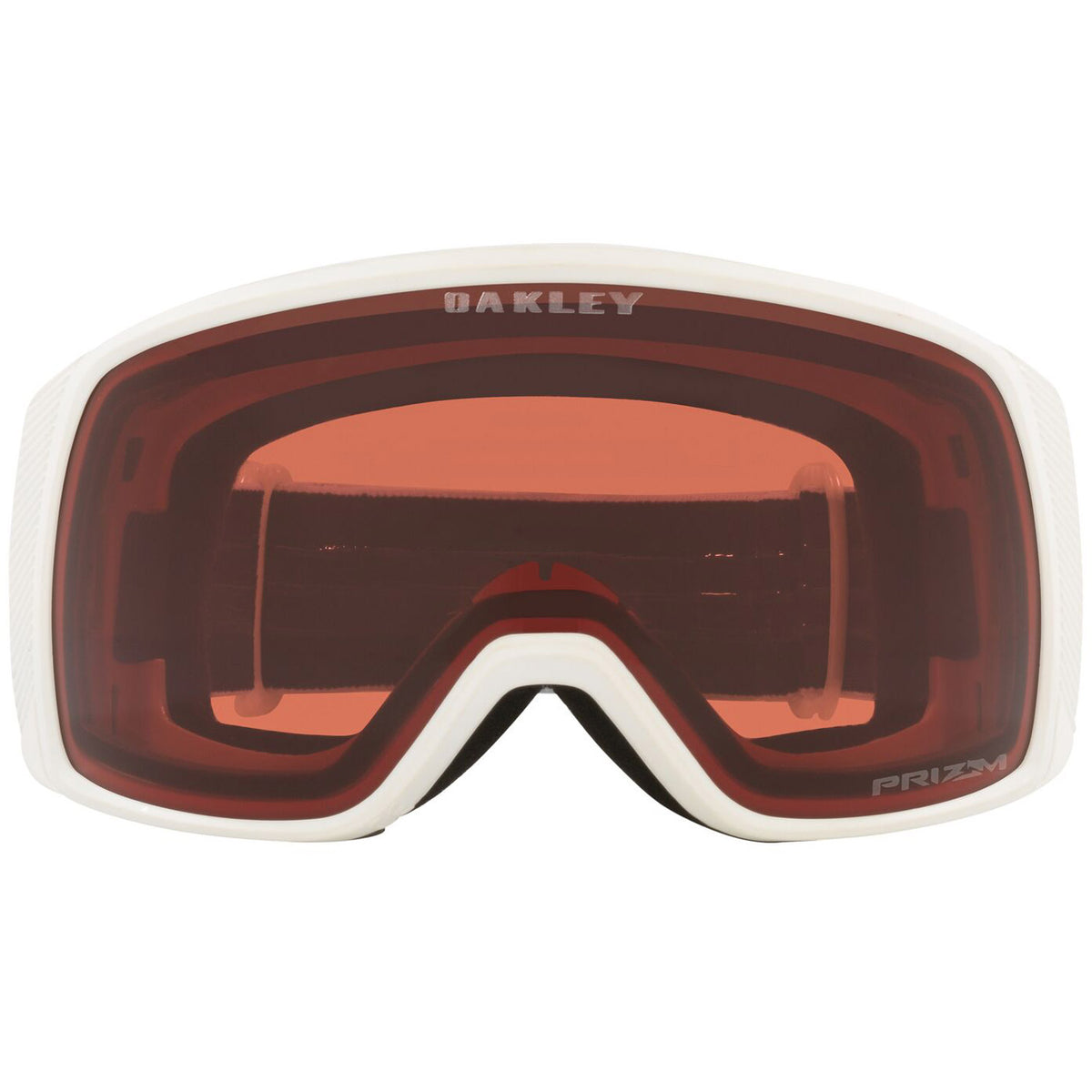 Oakley Flight Tracker S Snow Goggles 2023 Matte White Prizm Garnet Lens