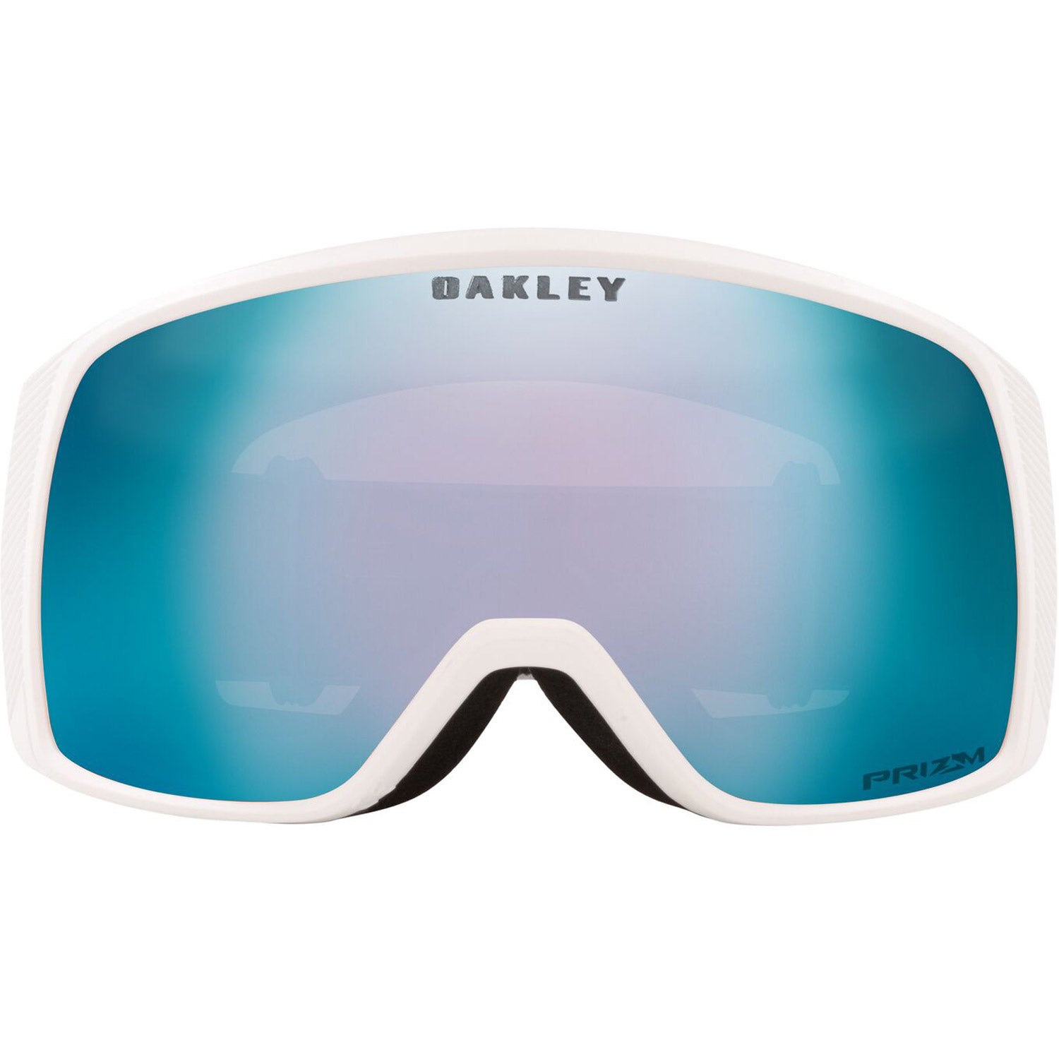 Oakley Flight Tracker S Snow Goggles 2023 Matte White Prizm Sapphire Iridium Lens