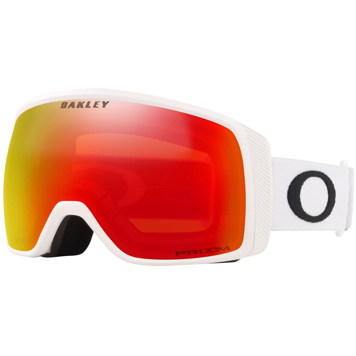 Oakley Flight Tracker S Snow Goggles 2023 Matte White Prizm Torch Iridium Lens