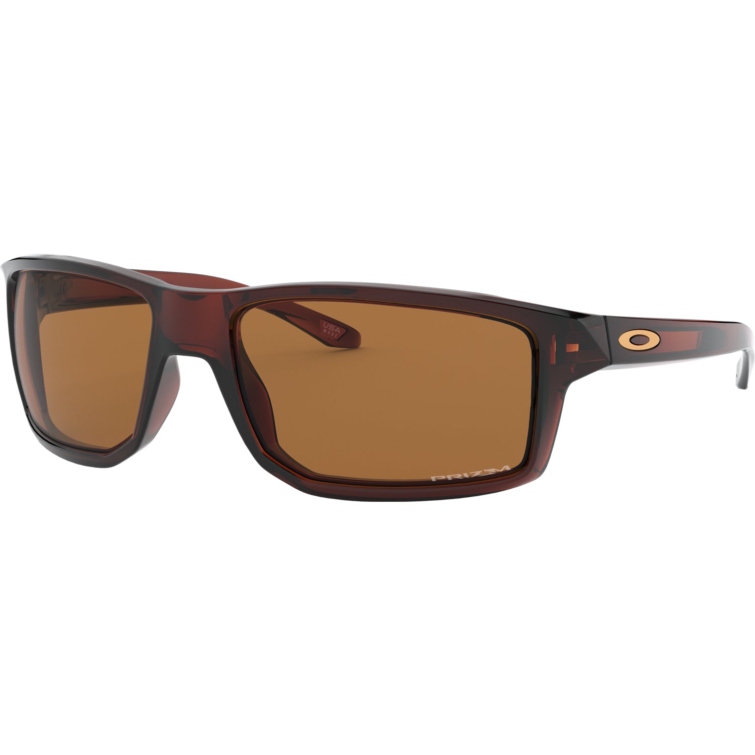 Oakley Gibston Sunglasses Polished Rootbeer Prizm Bronze lens