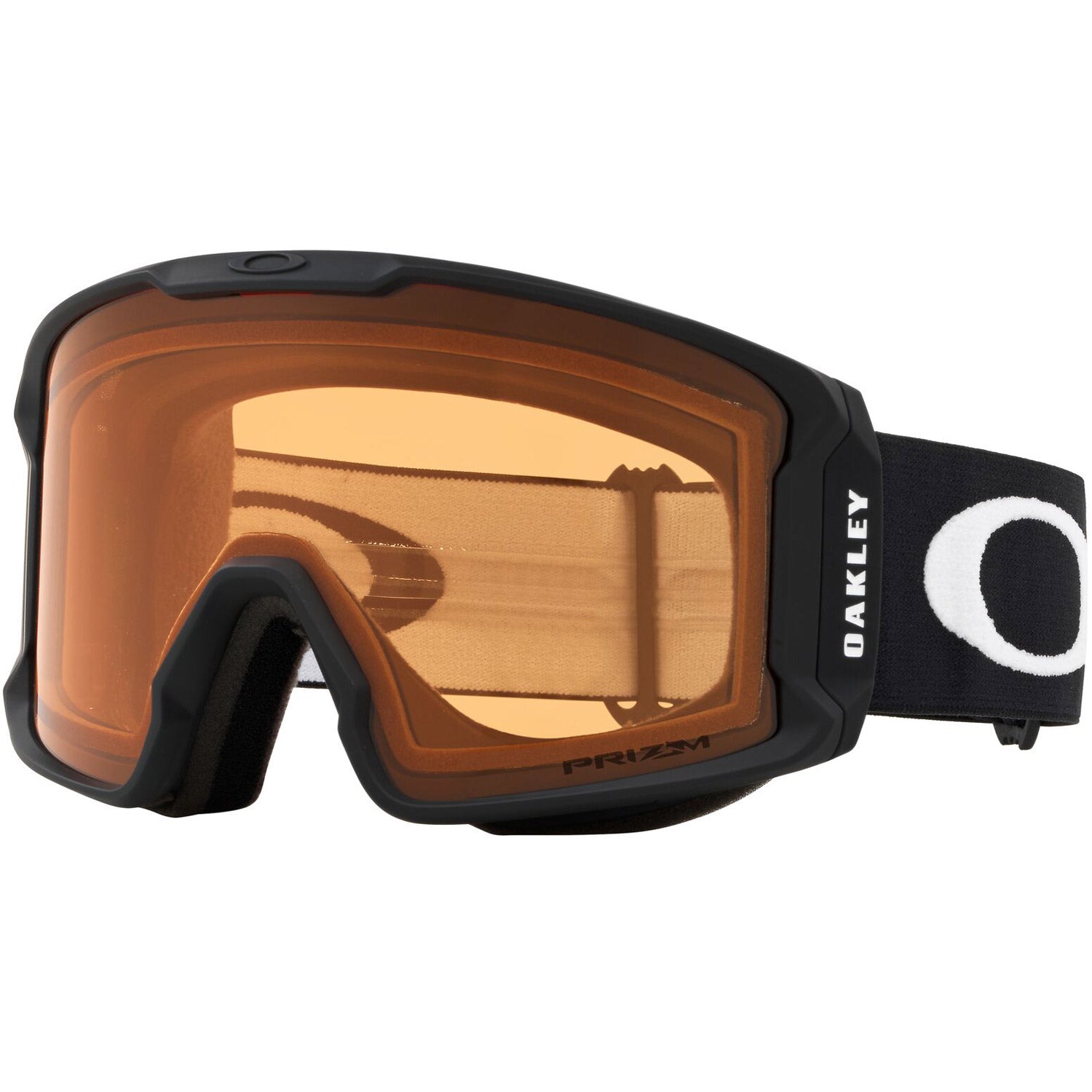 Oakley Line Miner L Snow Goggles 2023 Matte Black Prizm Persimmon Lens