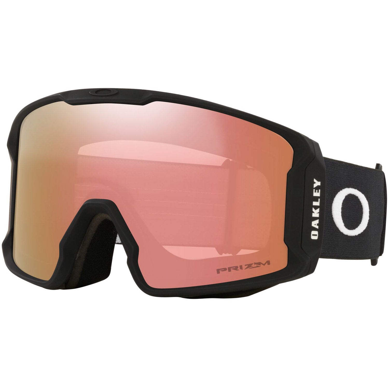 Oakley Line Miner L Snow Goggles 2023 Matte Black Prizm Rose Gold Iridium Lens