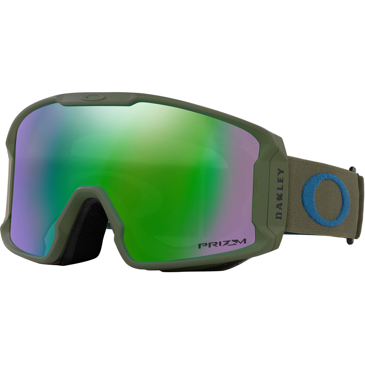 Oakley Lineminer XM Goggle 2020 Dark Brush Poseidon Prizm Jade Iridium lens