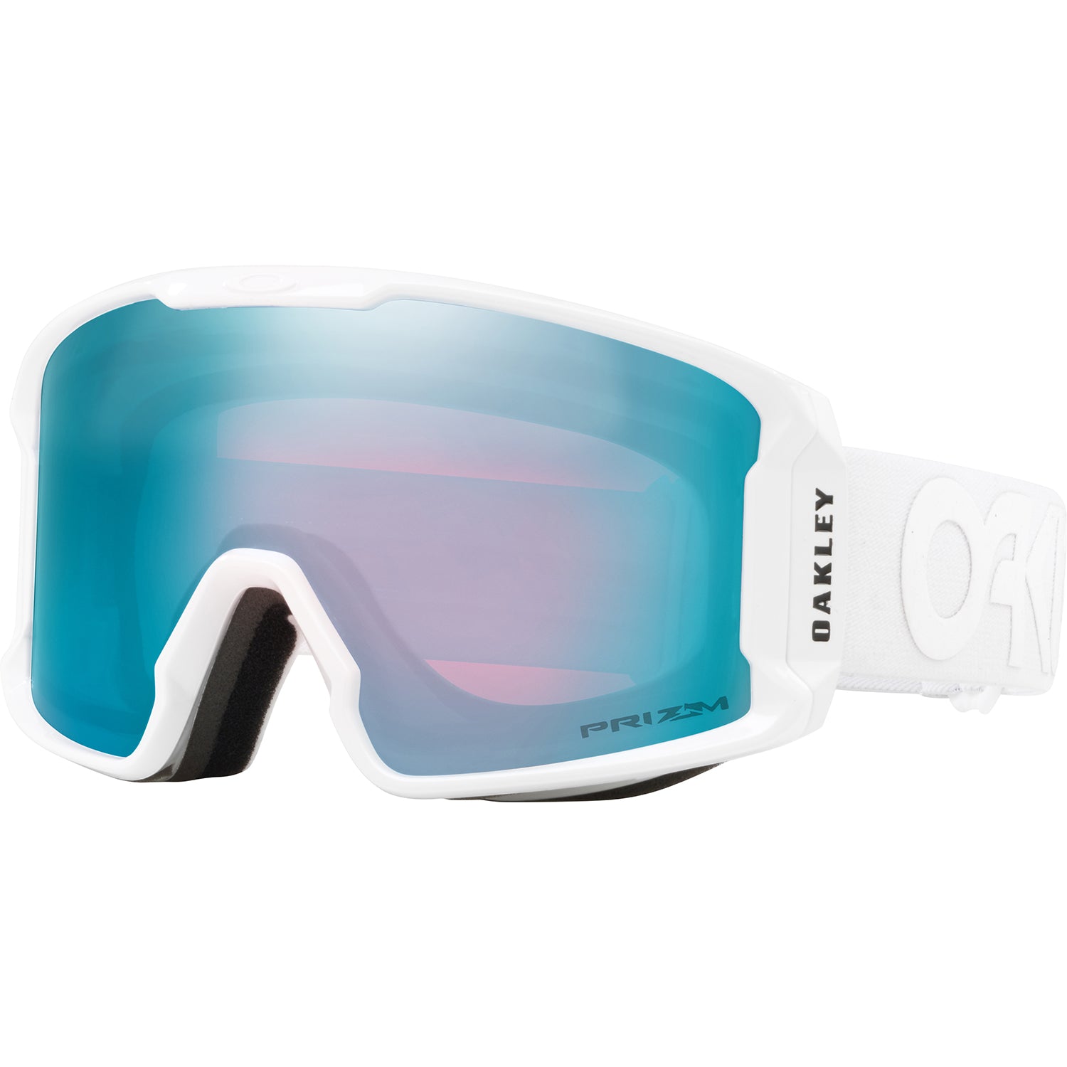 Oakley Lineminer XM Goggle 2020 Factory Pilot Whiteout Prizm Sapphire Iridium lens