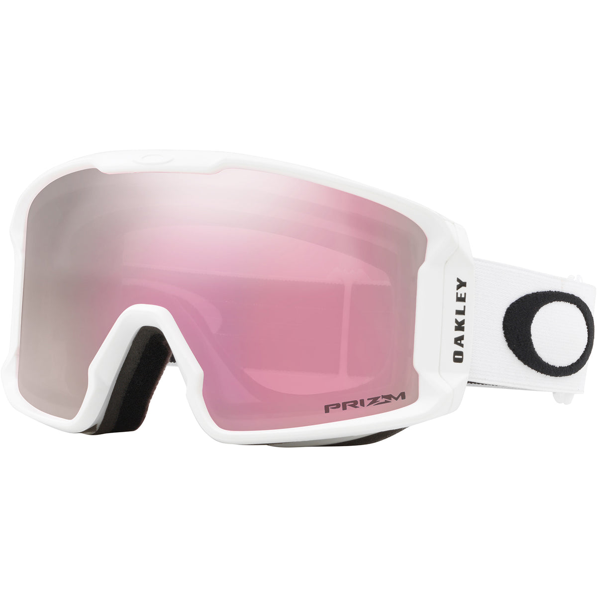 Oakley Lineminer XM Goggle 2020 Matte White Prizm HI Pink Iridium lens
