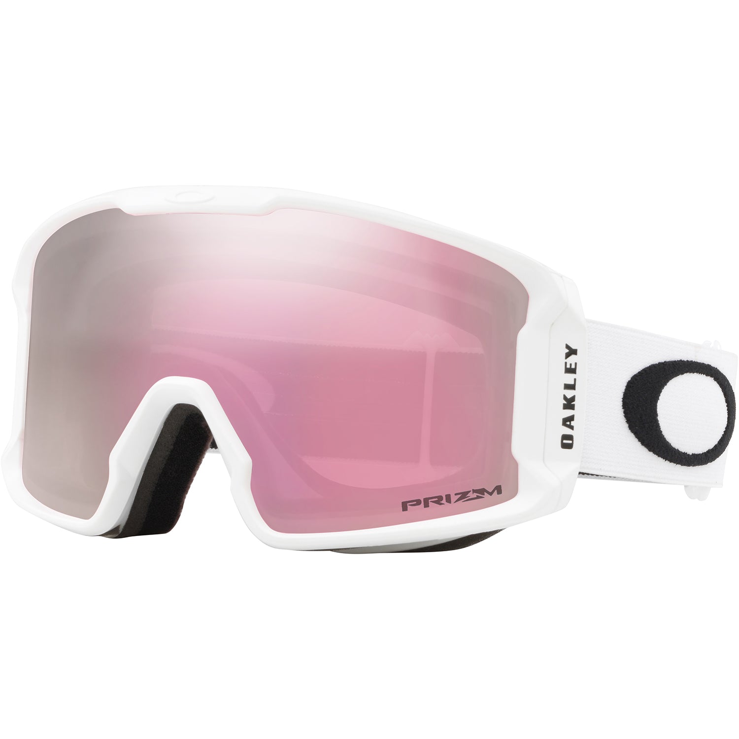 Oakley Lineminer XM Goggle 2020 Matte White Prizm HI Pink Iridium lens
