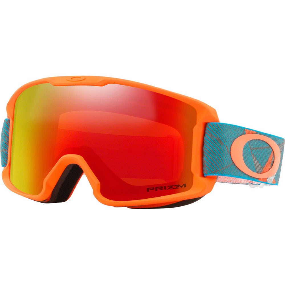 Oakley Line Miner Youth Prizm Goggle 2019 Caribbean Sea Orange  Prizm Torch Iridium lens