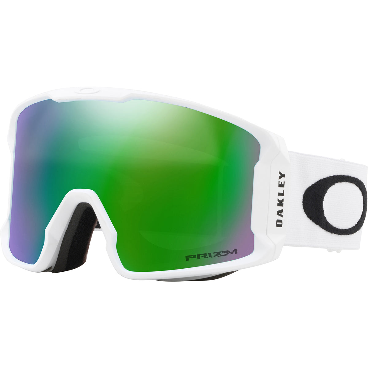 Oakley Lineminer Goggle 2020 Matte White Prizm Jade Iridium lens