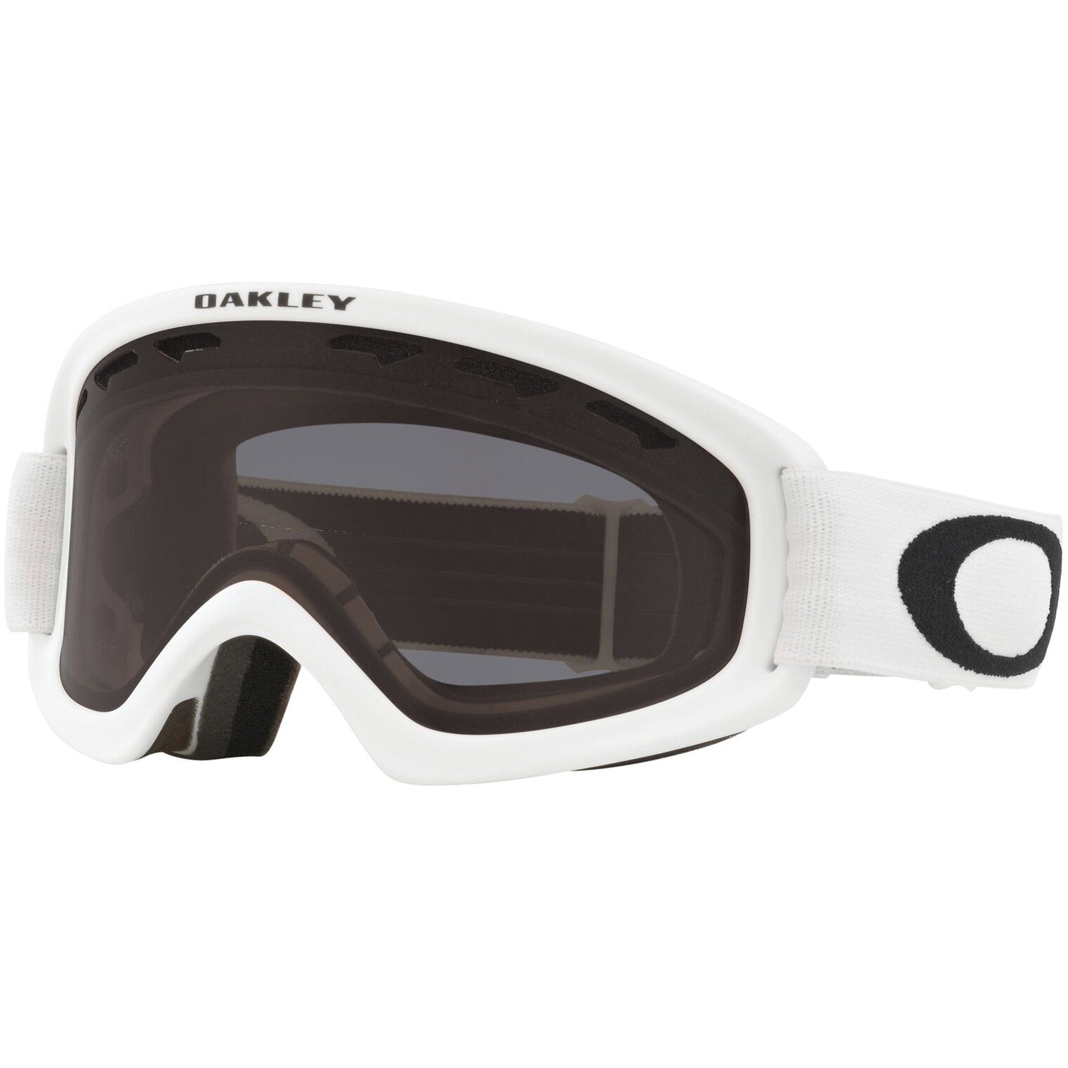 Oakley O-Frame 2.0 Pro S Snow Goggles 2023 Matte White Dark Grey Lens 