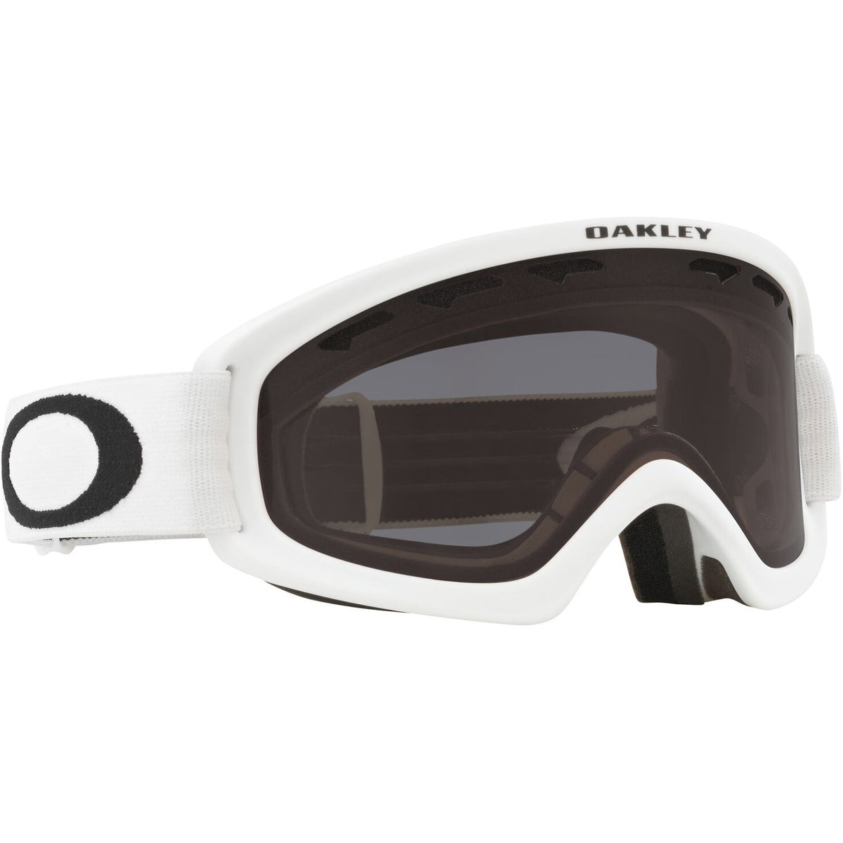 Oakley O-Frame 2.0 Pro L Snow Goggles 2023 Matte White Dark Grey Lens
