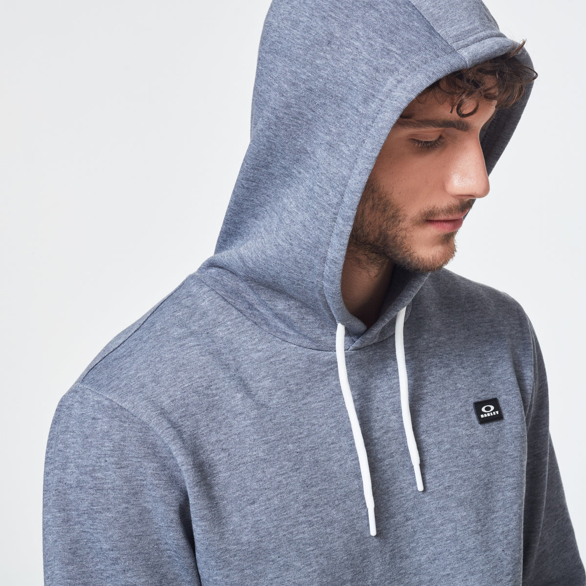 Oakley Patch Hoodie Fleece New athletic gray