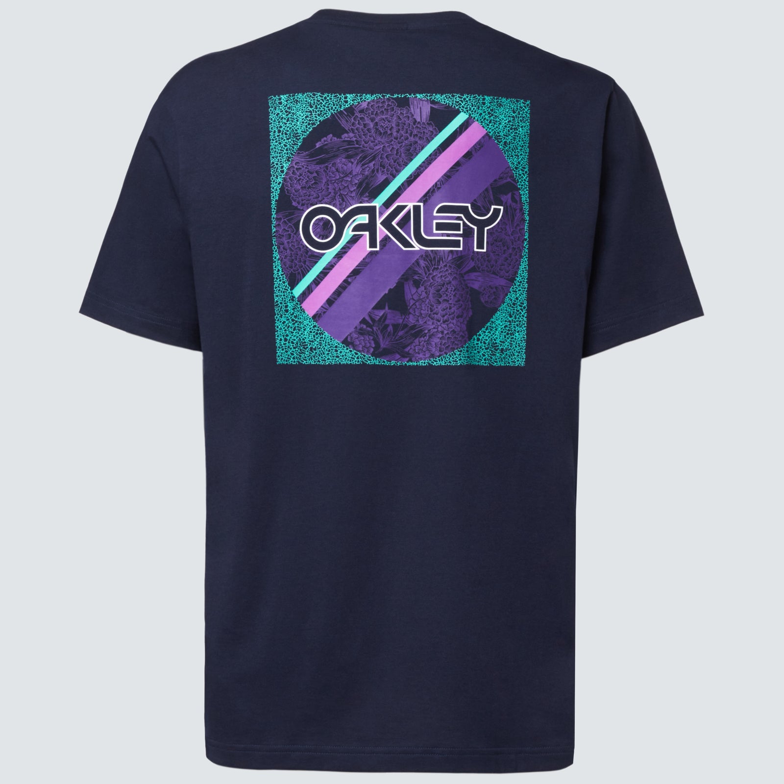 Oakley Rounded Flowers Tee Fathom