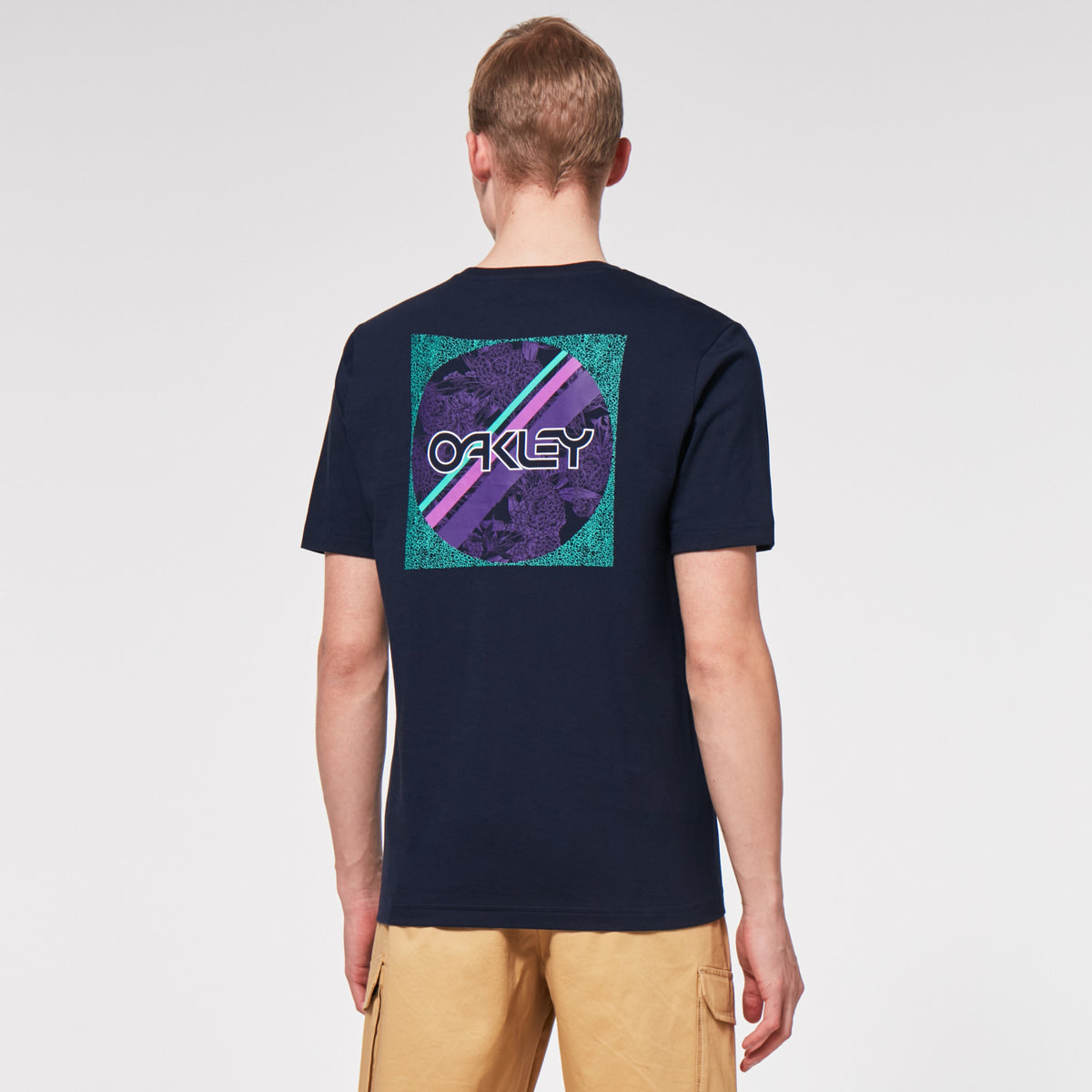 Oakley Rounded Flowers Tee Fathom