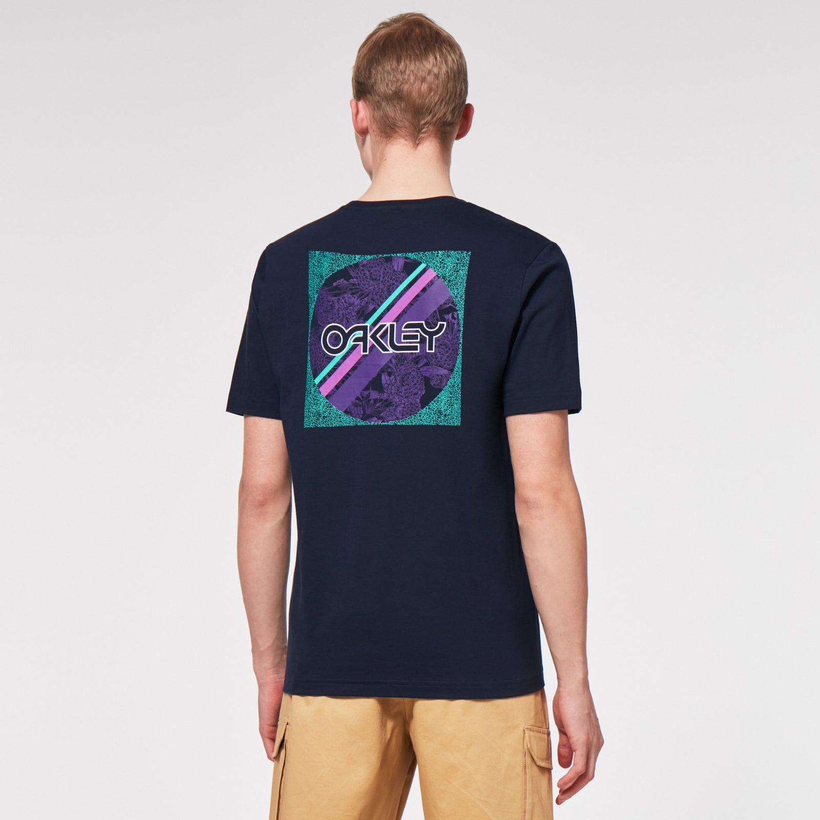 Oakley Rounded Flowers Tee Fathom