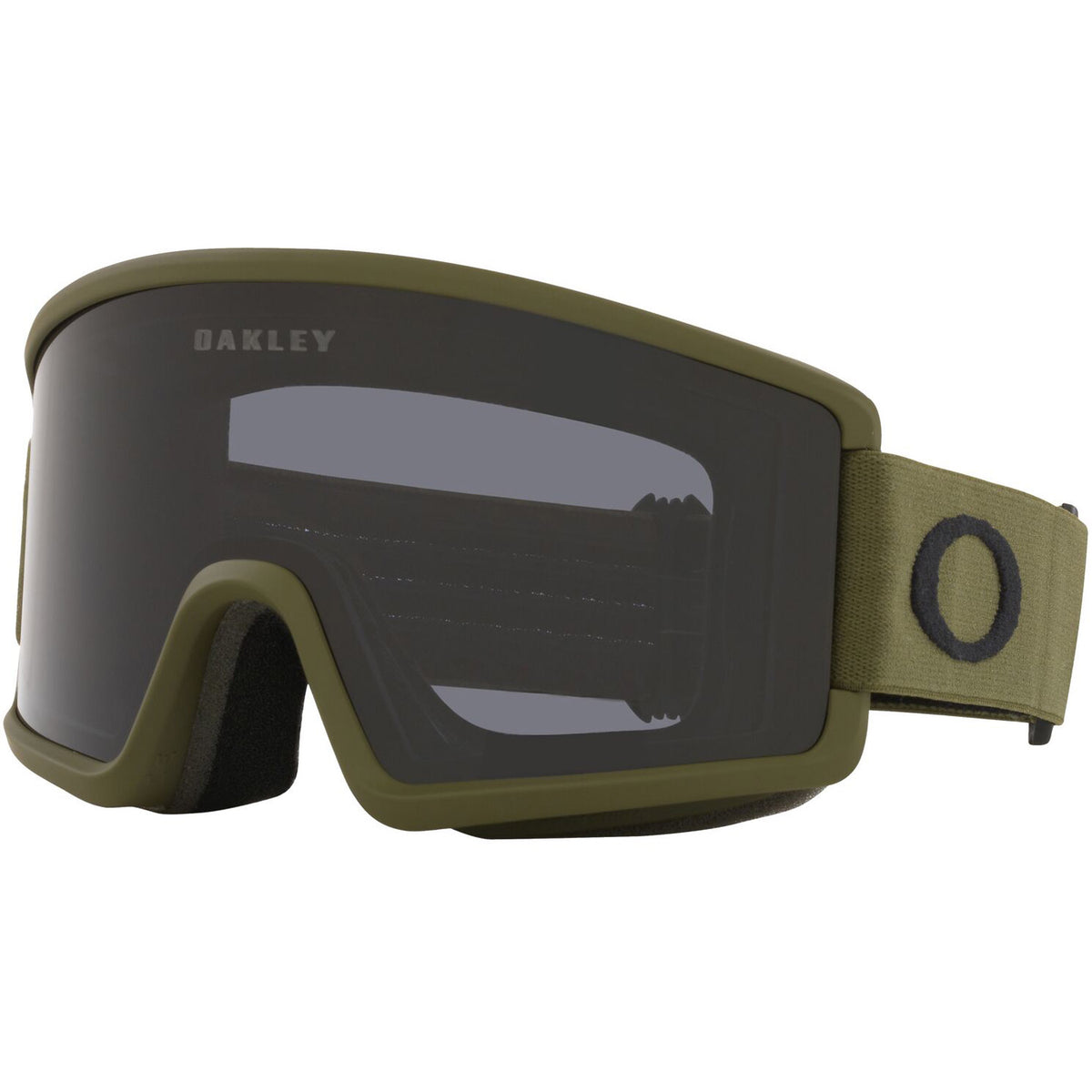 Oakley Target Line M Snow Goggles 2023 Dark Brush Dark Grey Lens