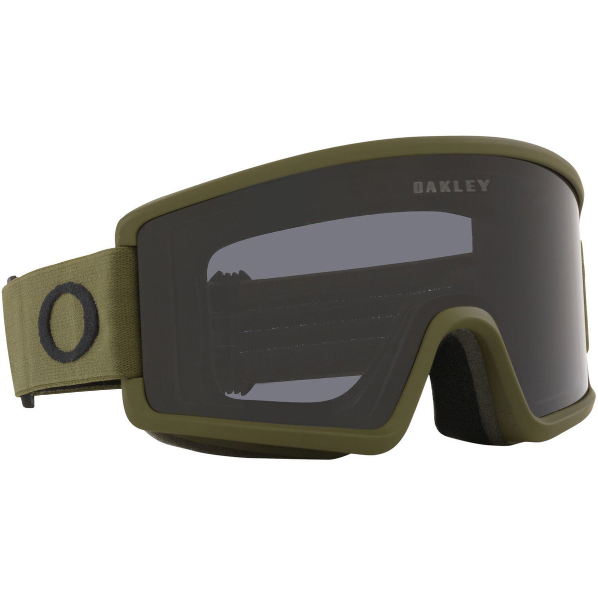 Oakley Target Line M Snow Goggles 2023 Dark Brush Dark Grey Lens