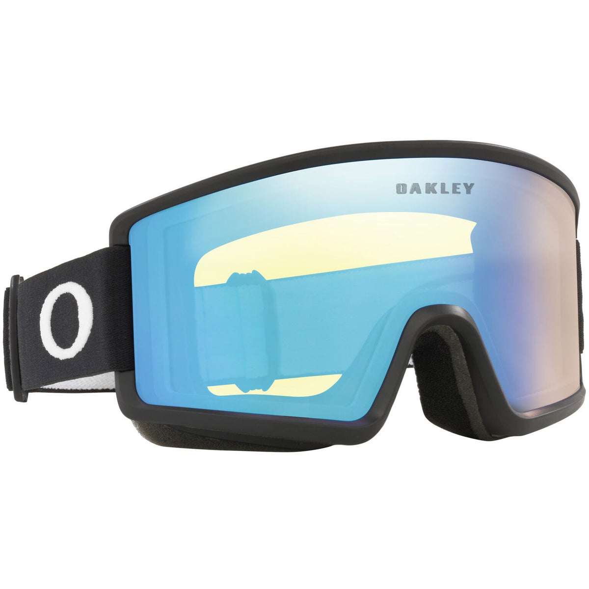 Oakley Target Line M Snow Goggles 2023 Matte Black Hi Yellow Lens