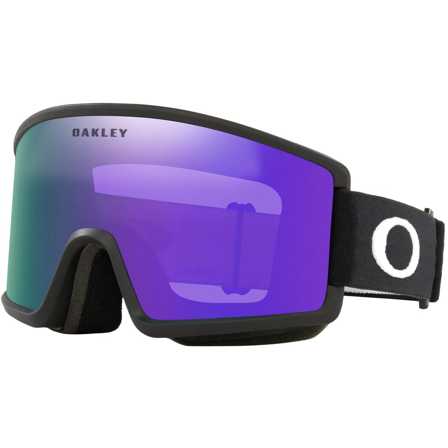 Oakley Target Line M Snow Goggles 2023 Matte Black Violet Iridium Lens